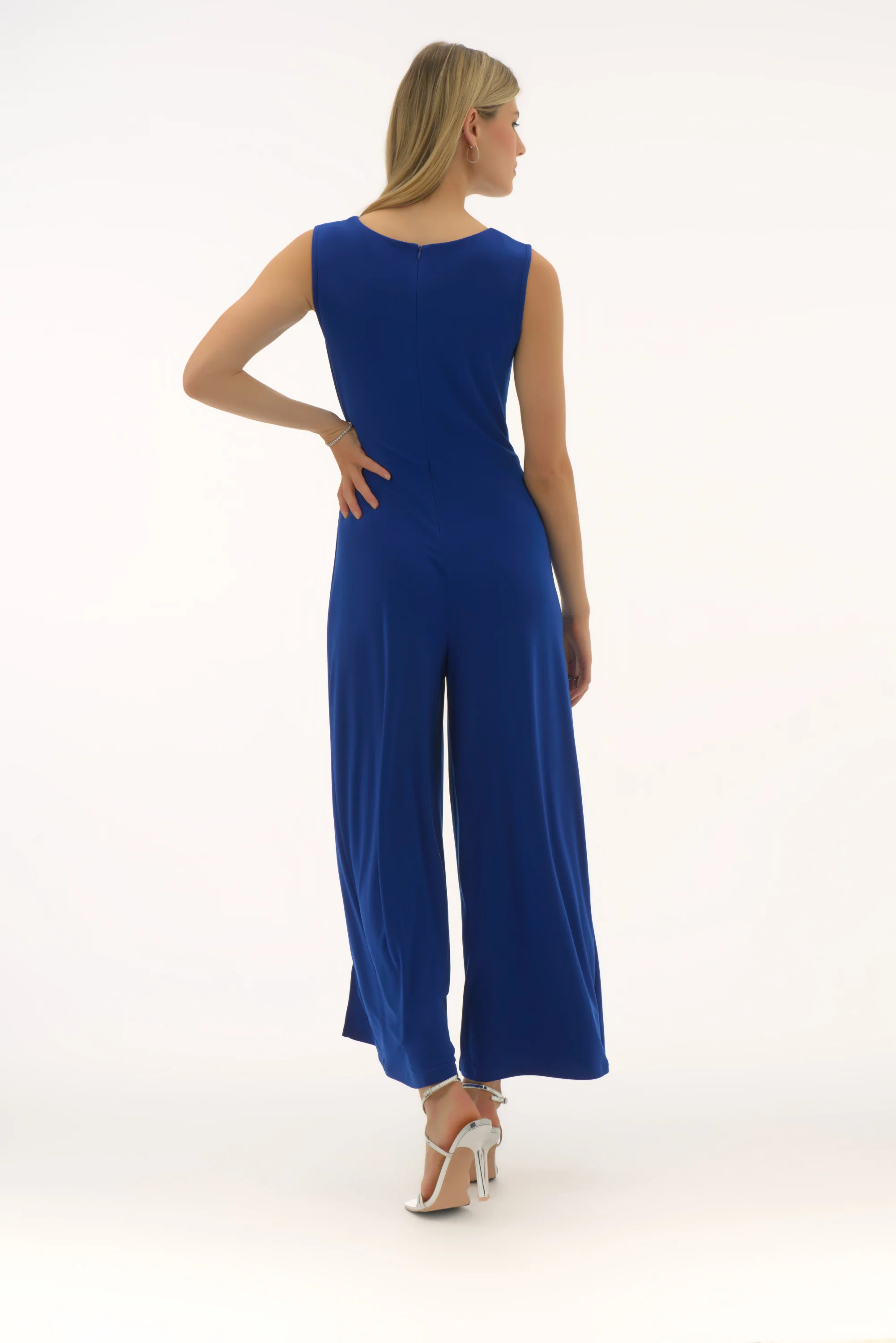 Joseph Ribkoff Sleeveless Culotte Jumpsuit Style 251748 - Image 6