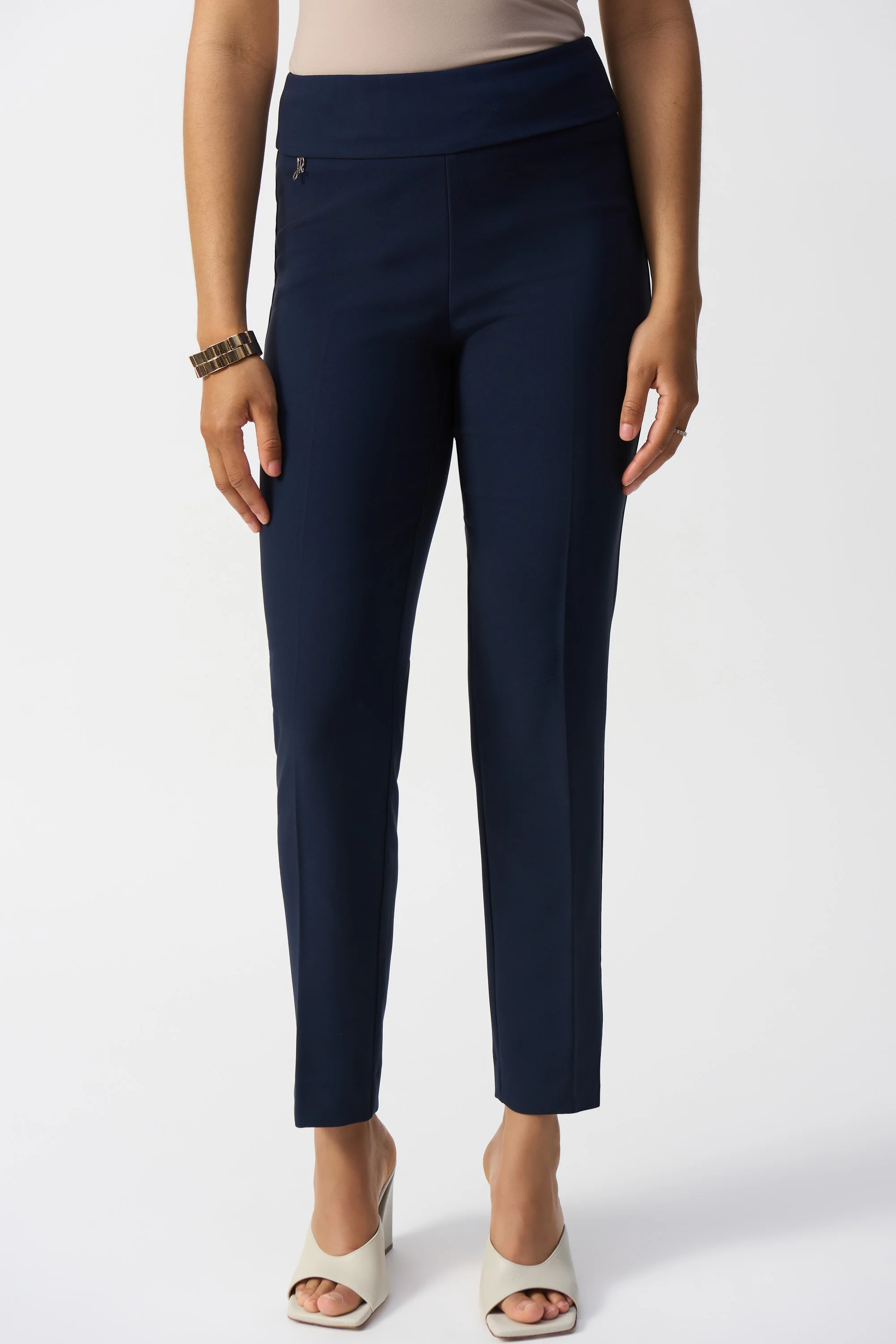Joseph Ribkoff Slim-Fit Pull-On Pants Style 241231S25 - Image 8