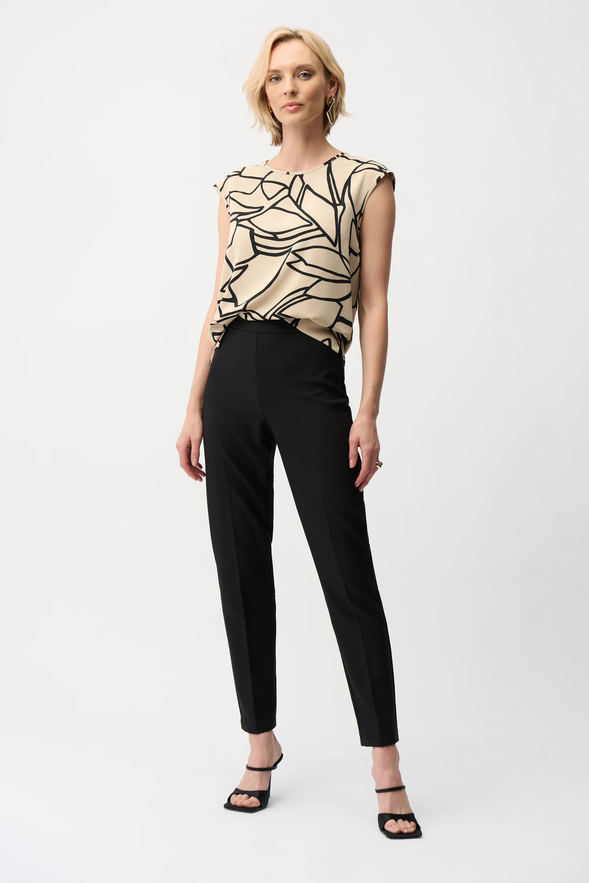 Joseph Ribkoff Slim Fit Pull-On Pants Style 261079 - Image 2