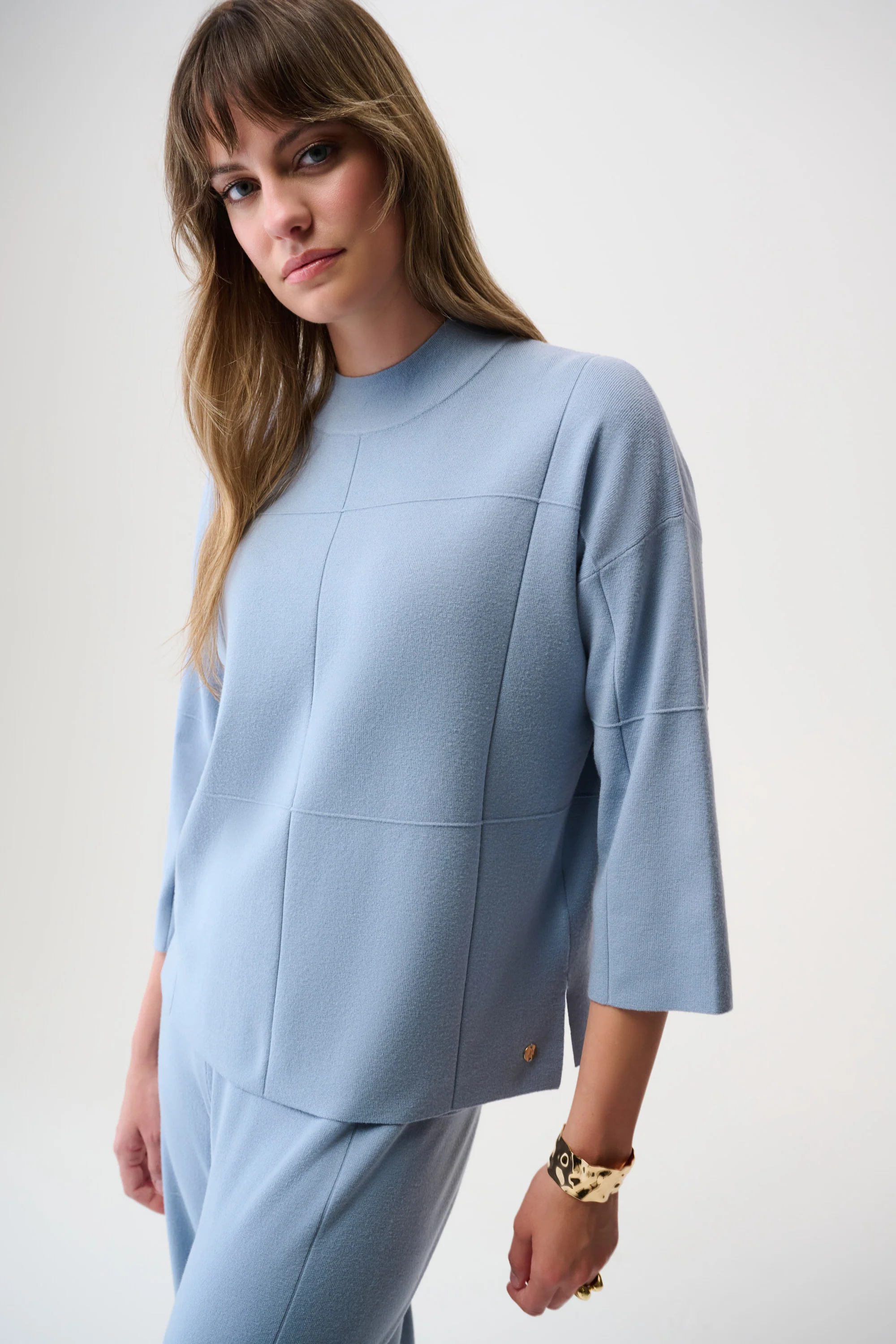 Joseph Ribkoff Straight Sweater with Mock Neck Style 261981 - Image 11