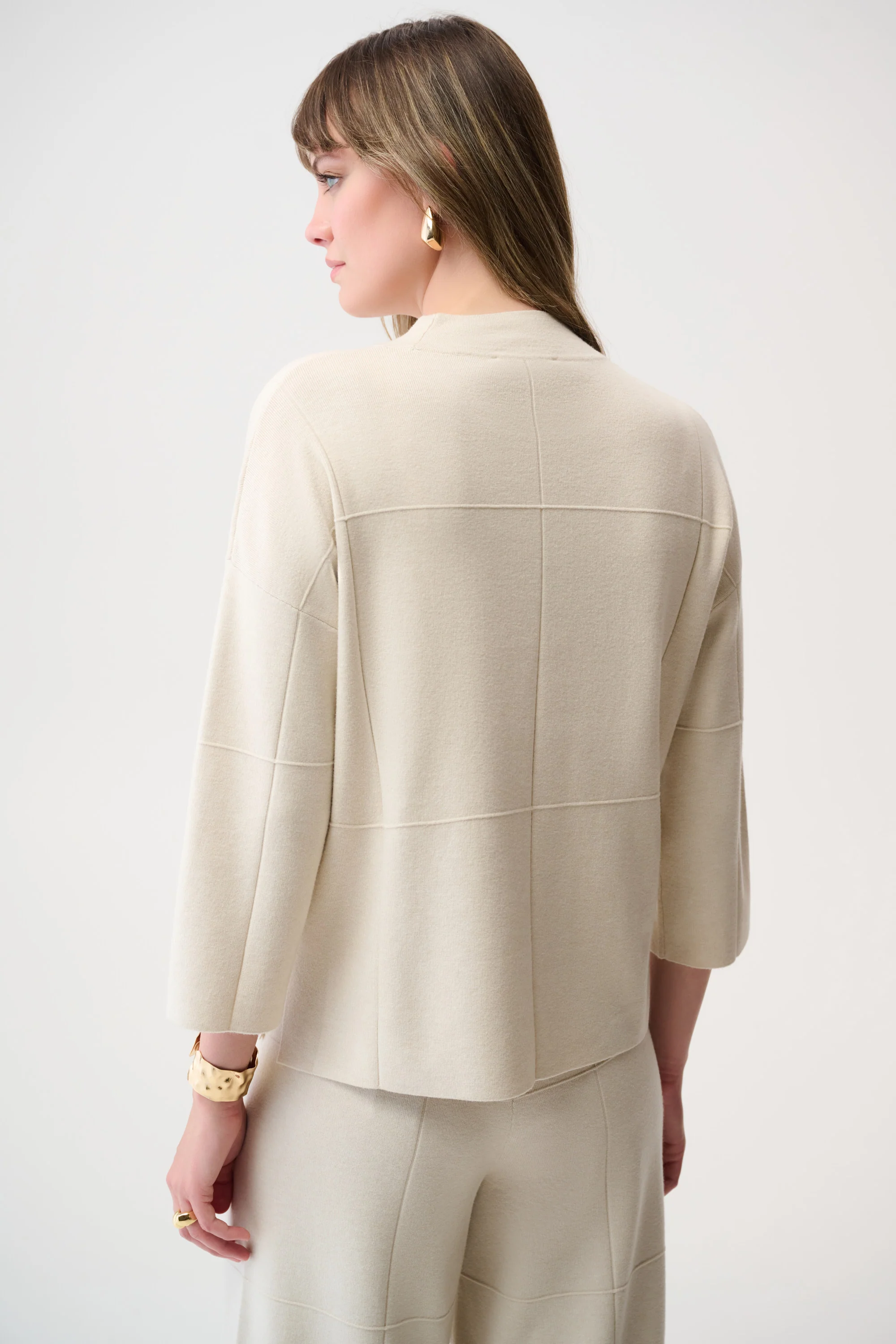Joseph Ribkoff Straight Sweater with Mock Neck Style 261981 - Image 9