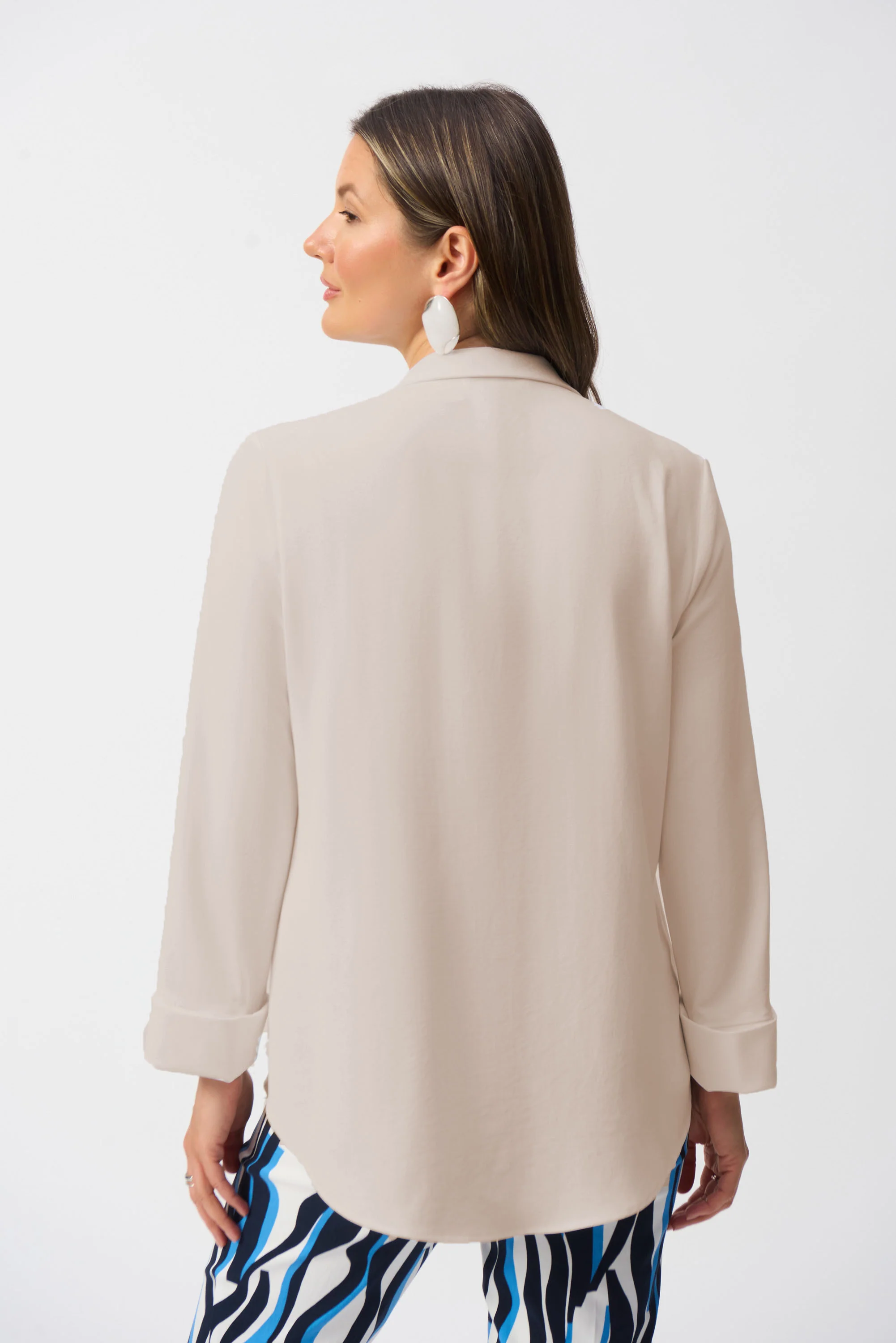 Joseph Ribkoff Straight Top With Button Detail Style 251079 - Image 11