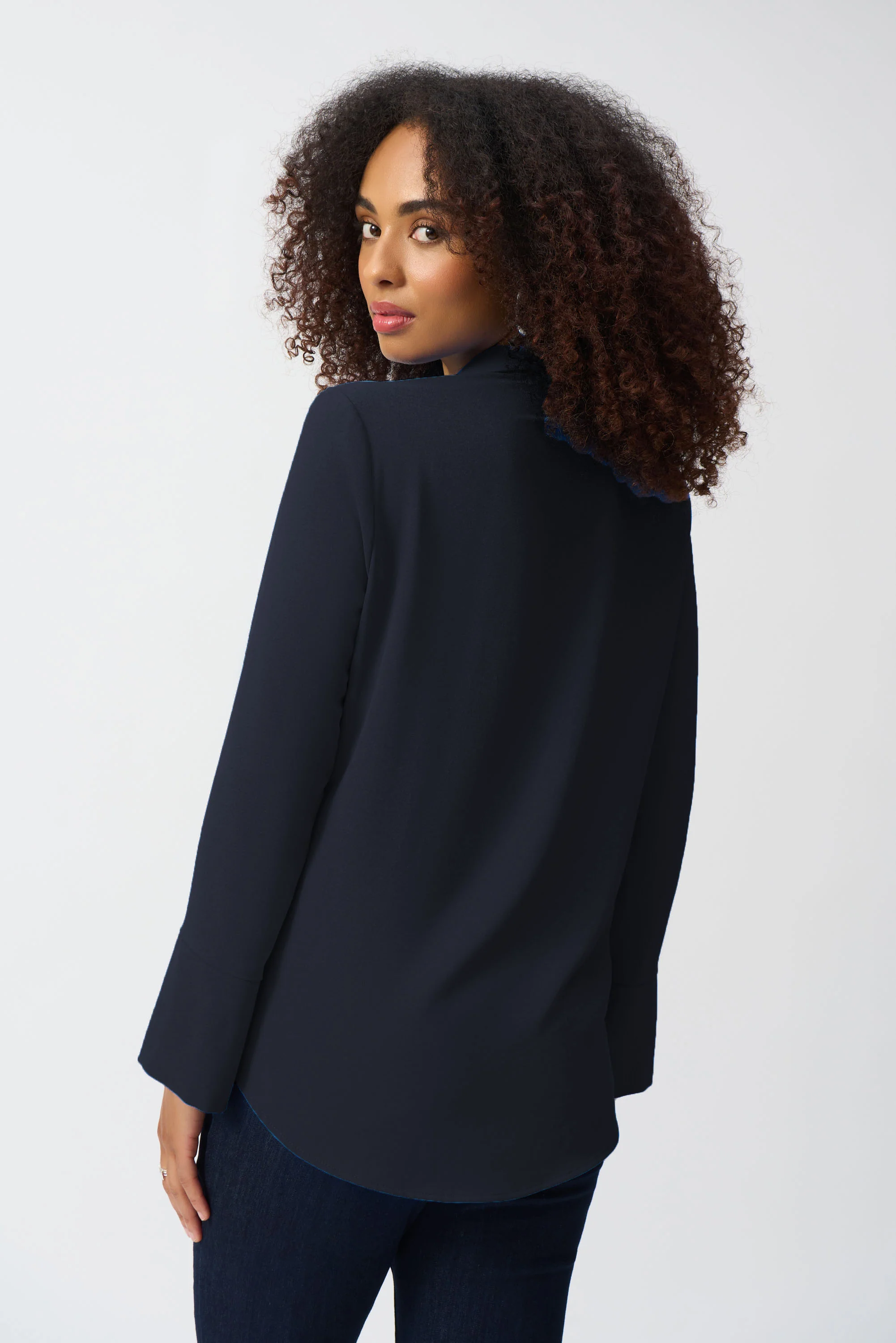Joseph Ribkoff Straight Top With Button Detail Style 251079 - Image 15