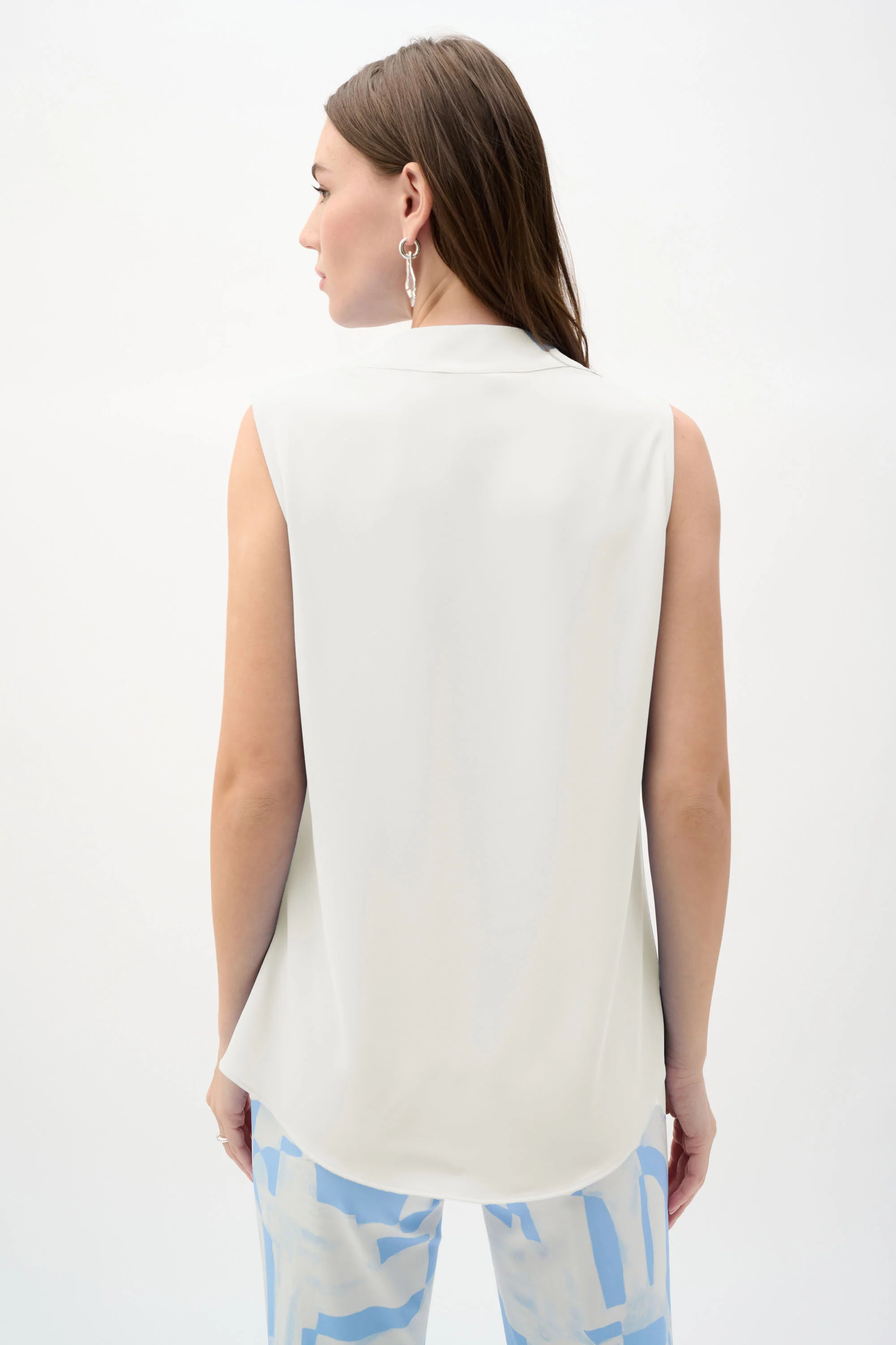 Joseph Ribkoff Straight Tunic With Pleats Style 262075 - Image 2