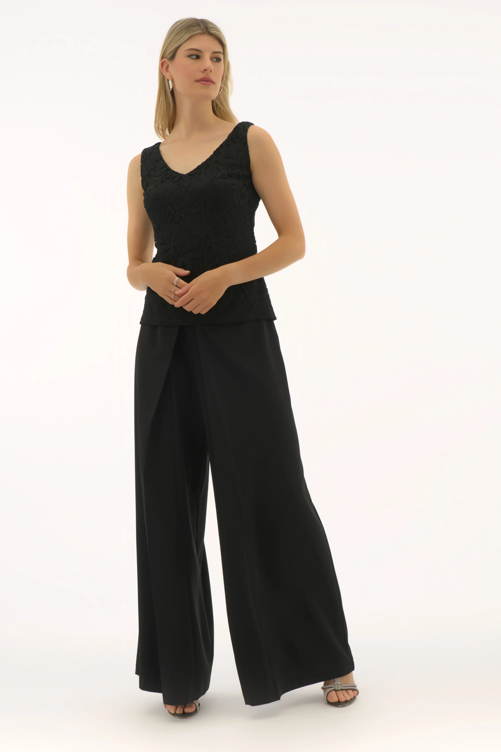 Joseph Ribkoff Stretch Lace V-Neck Camisole Style 251760 - Image 14