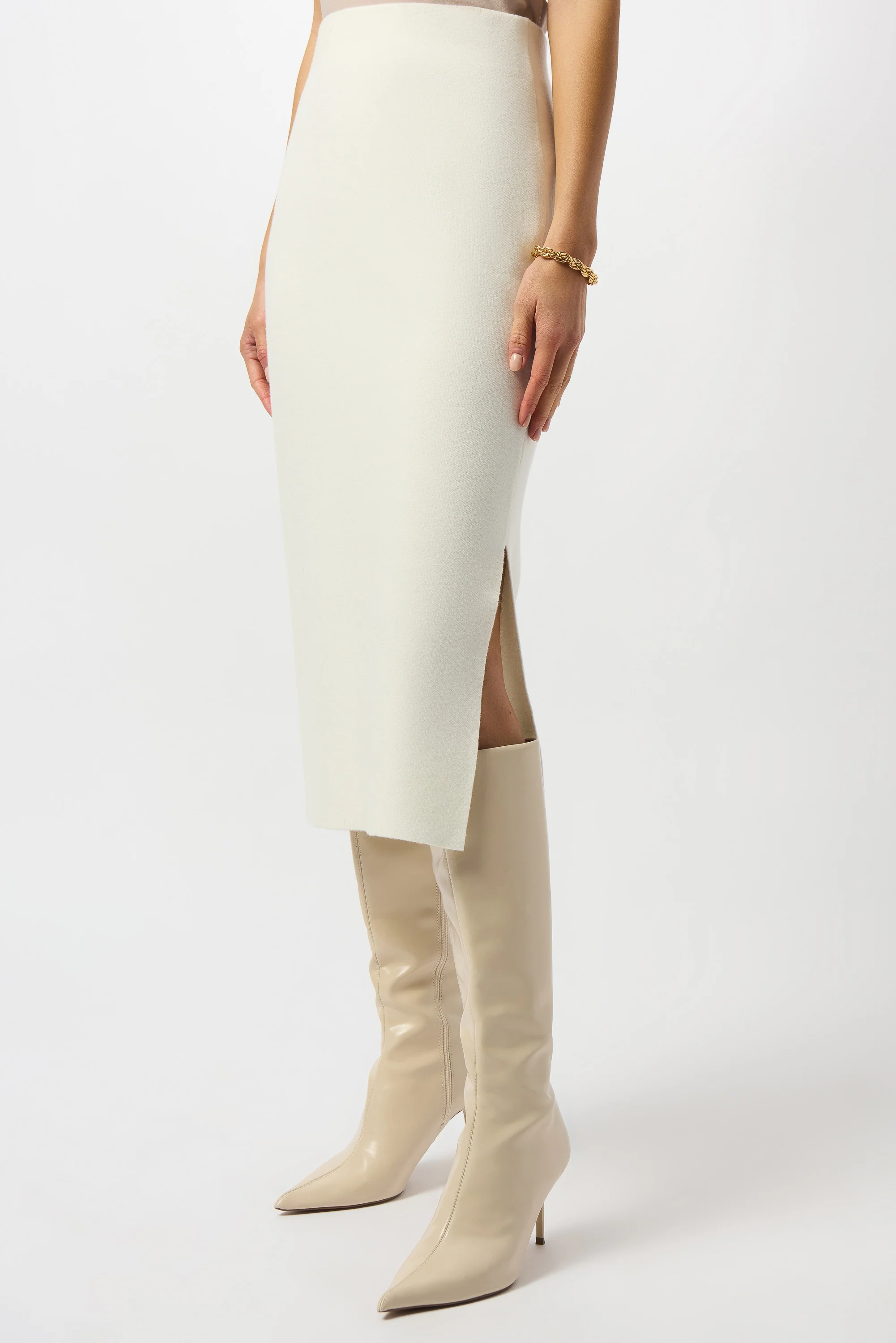 Joseph Ribkoff Sweater Knit Midi Skirt Style 243967F25 - Image 5