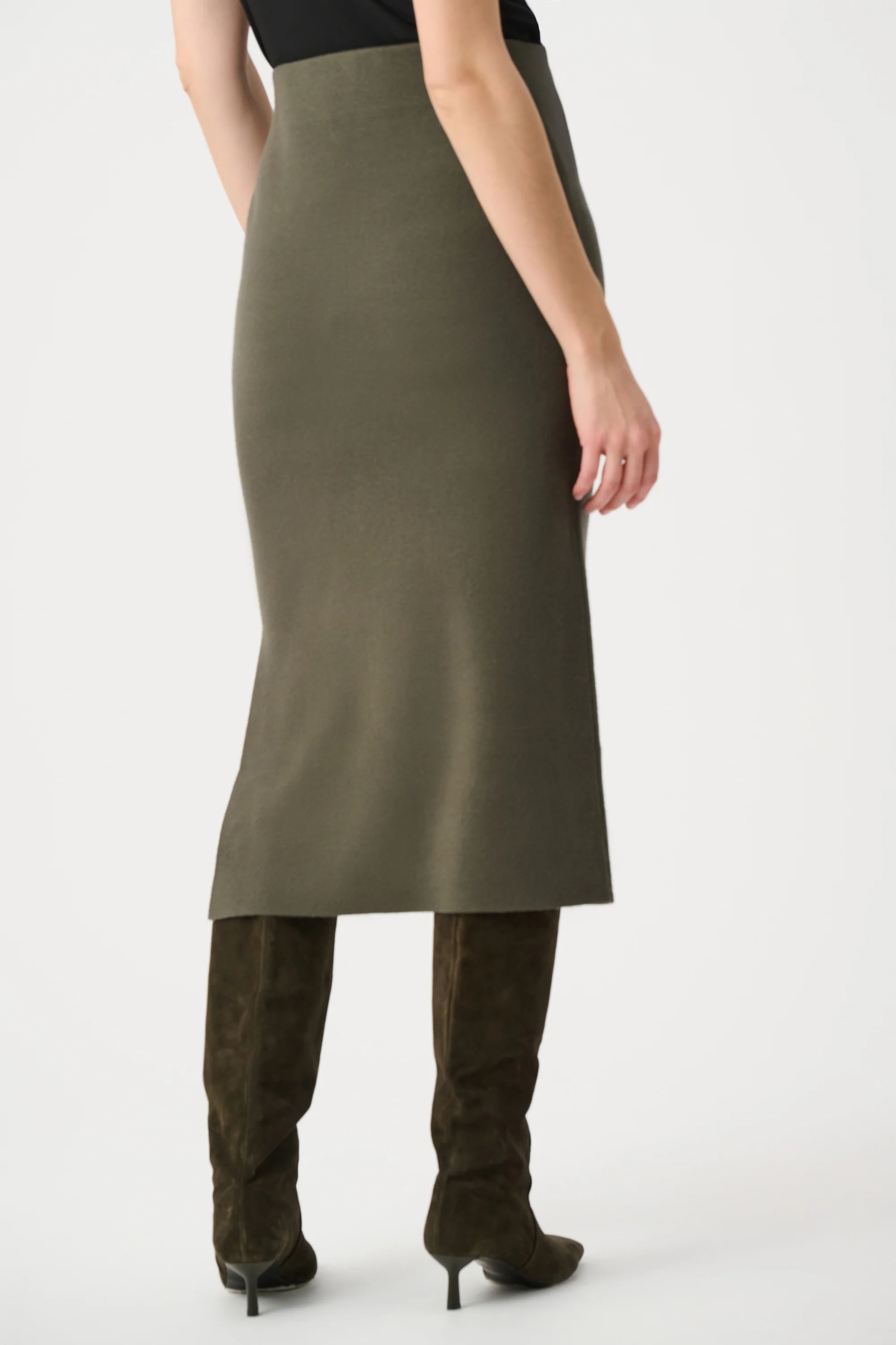 Joseph Ribkoff Sweater Knit Midi Skirt Style 243967F26 - Image 8