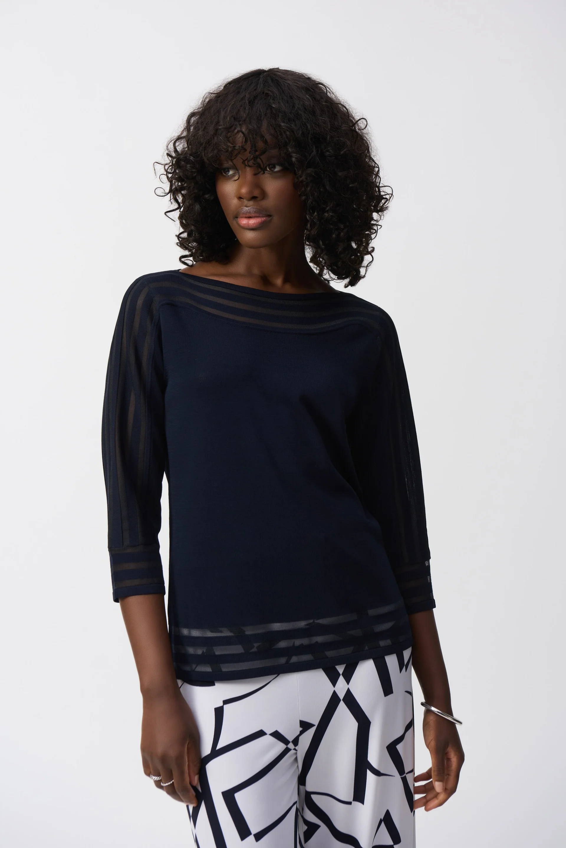 Joseph Ribkoff Sweater Knit Pullover Style 251946