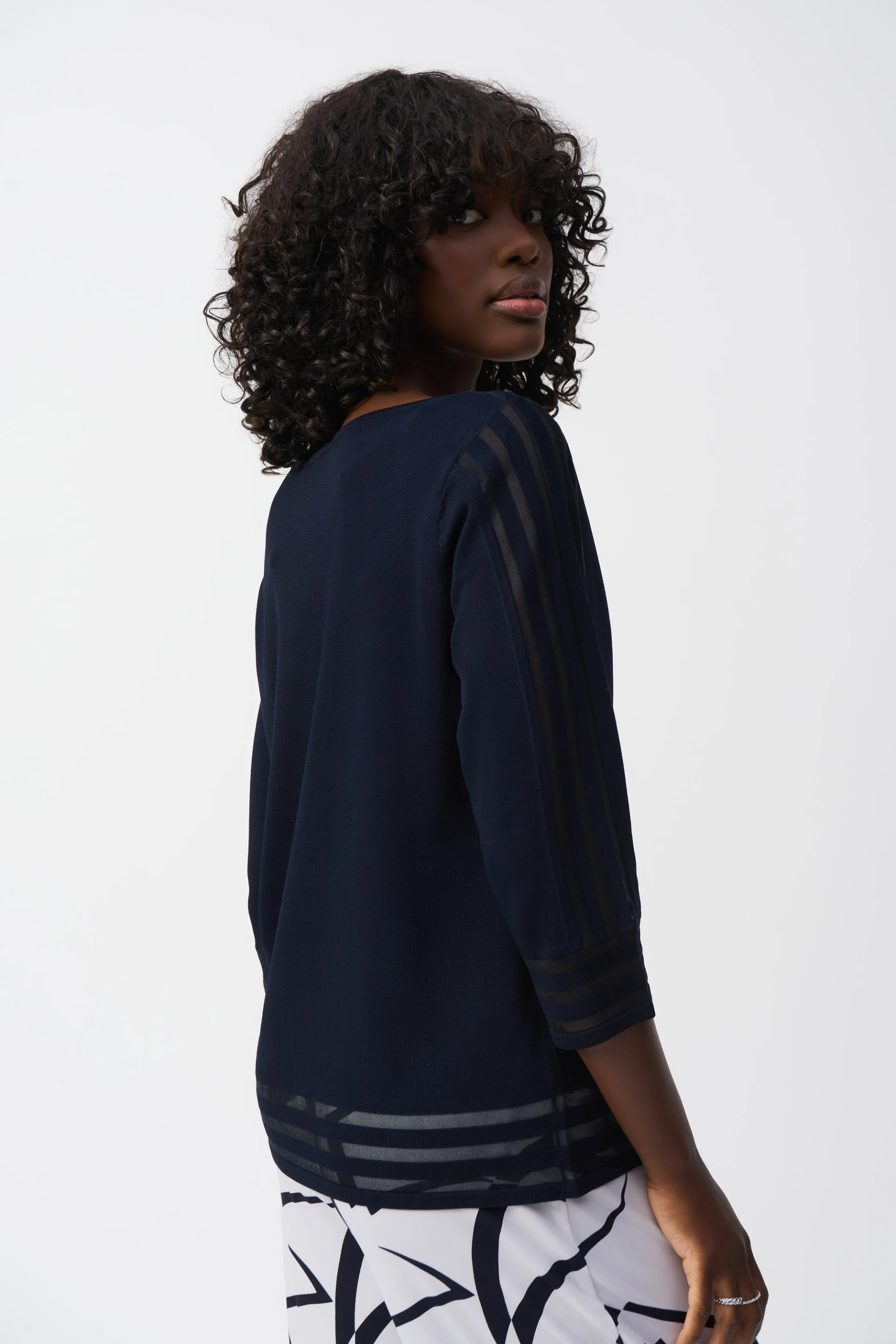 Joseph Ribkoff Sweater Knit Pullover Style 251946 - Image 3