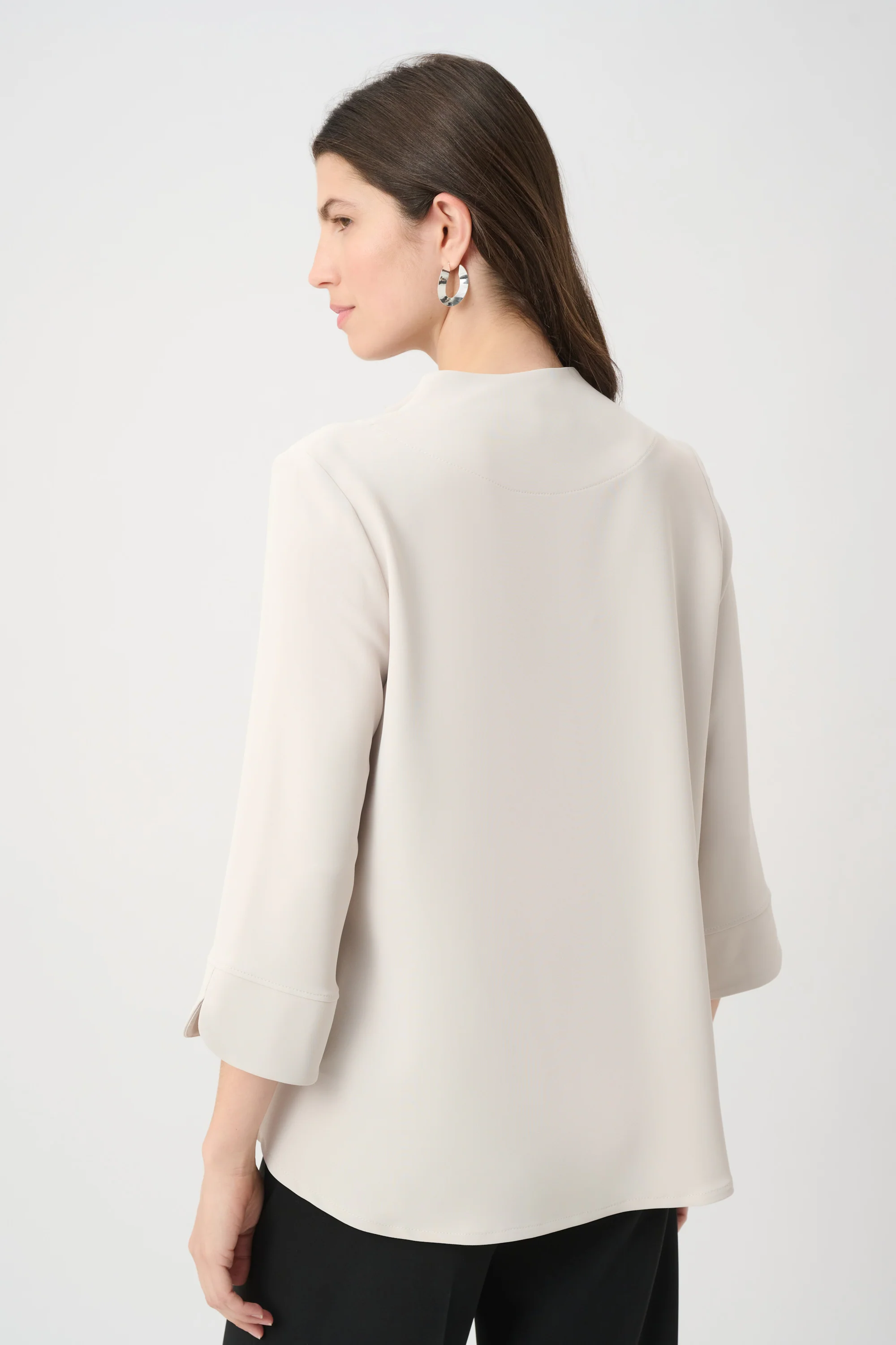Joseph Ribkoff Swing Jacket With Statement Button Style 262063 - Image 2