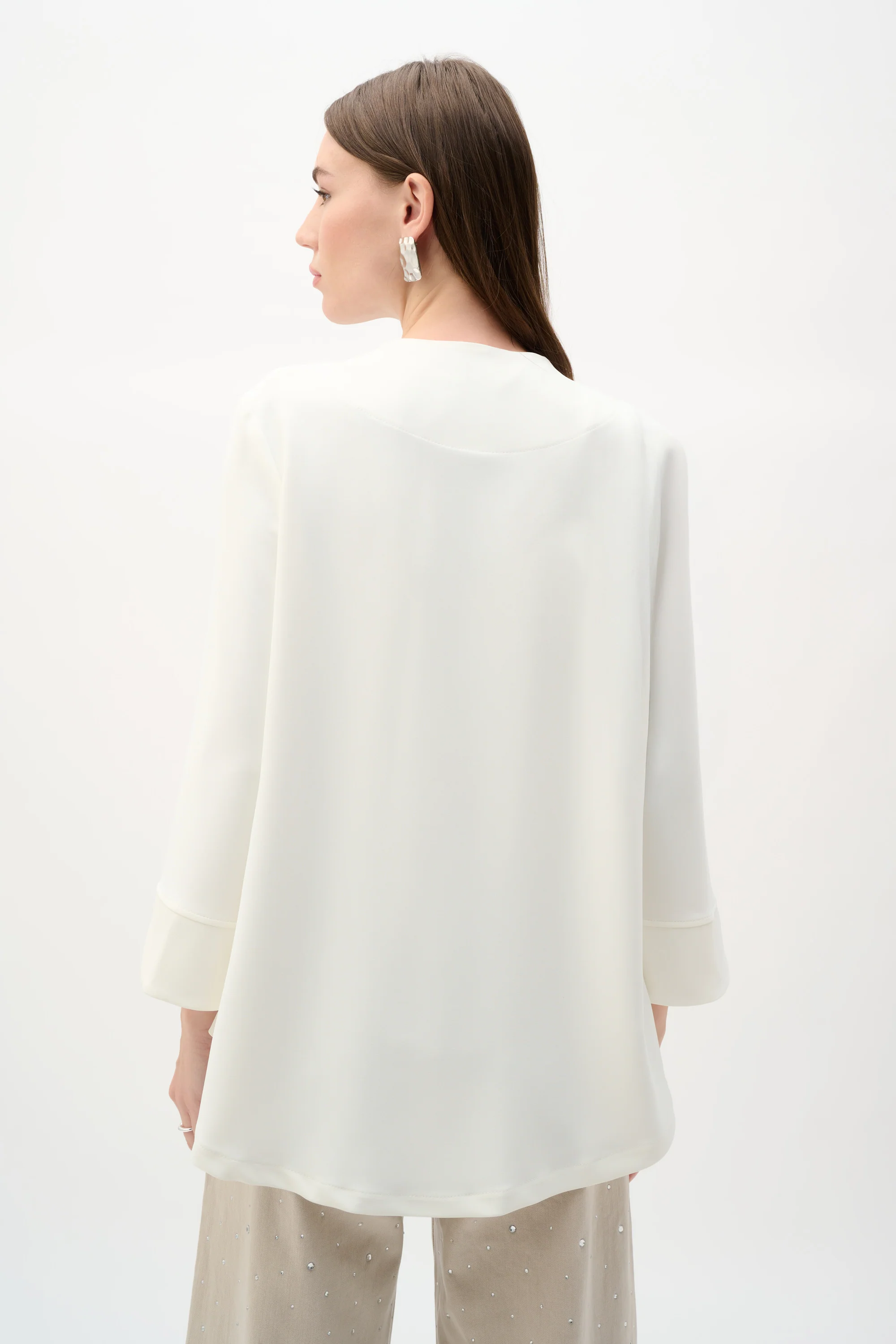 Joseph Ribkoff Swing Jacket With Statement Button Style 262063 - Image 7