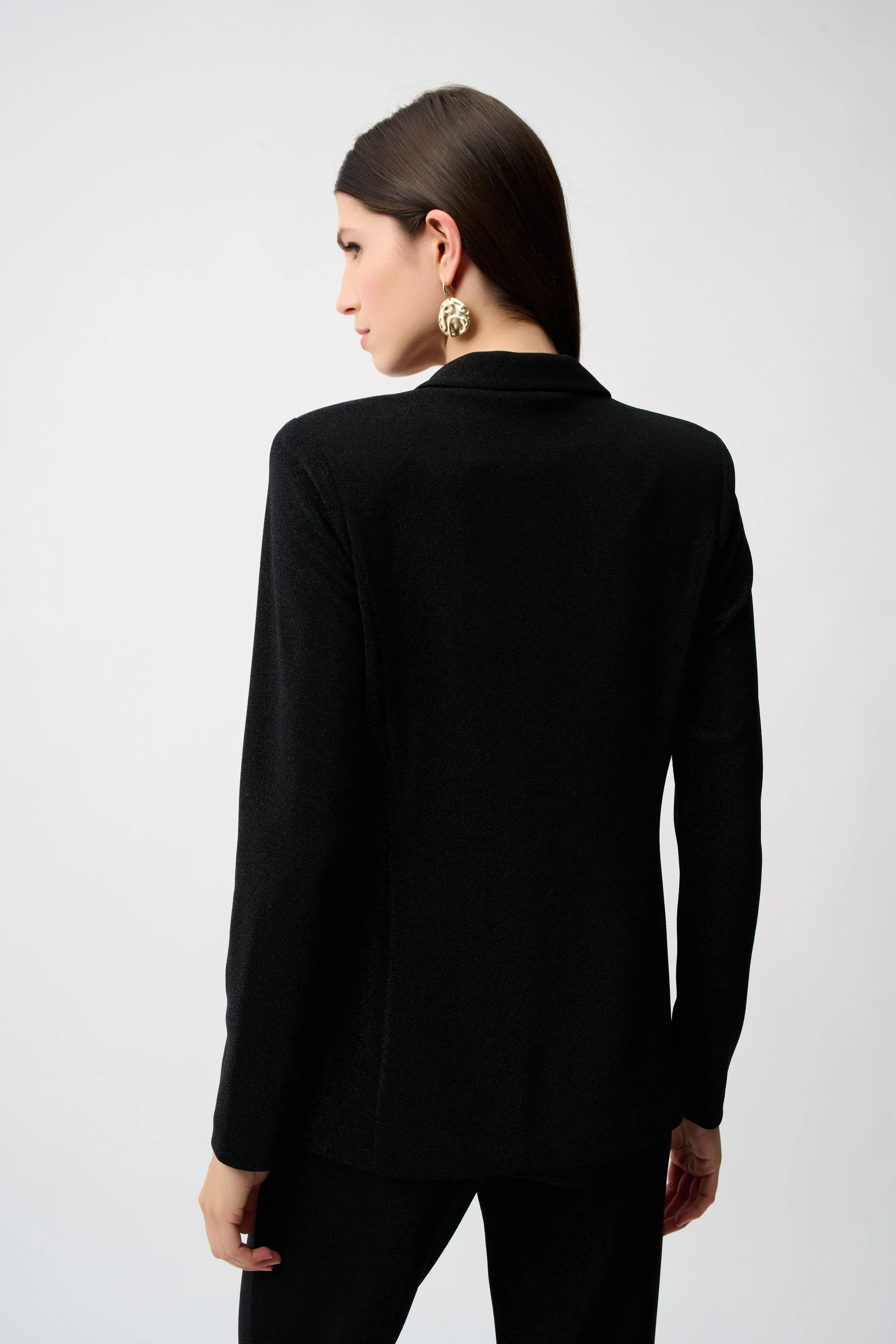 Joseph Ribkoff Novelty Knit Fitted Blazer Style 253721 - Image 8