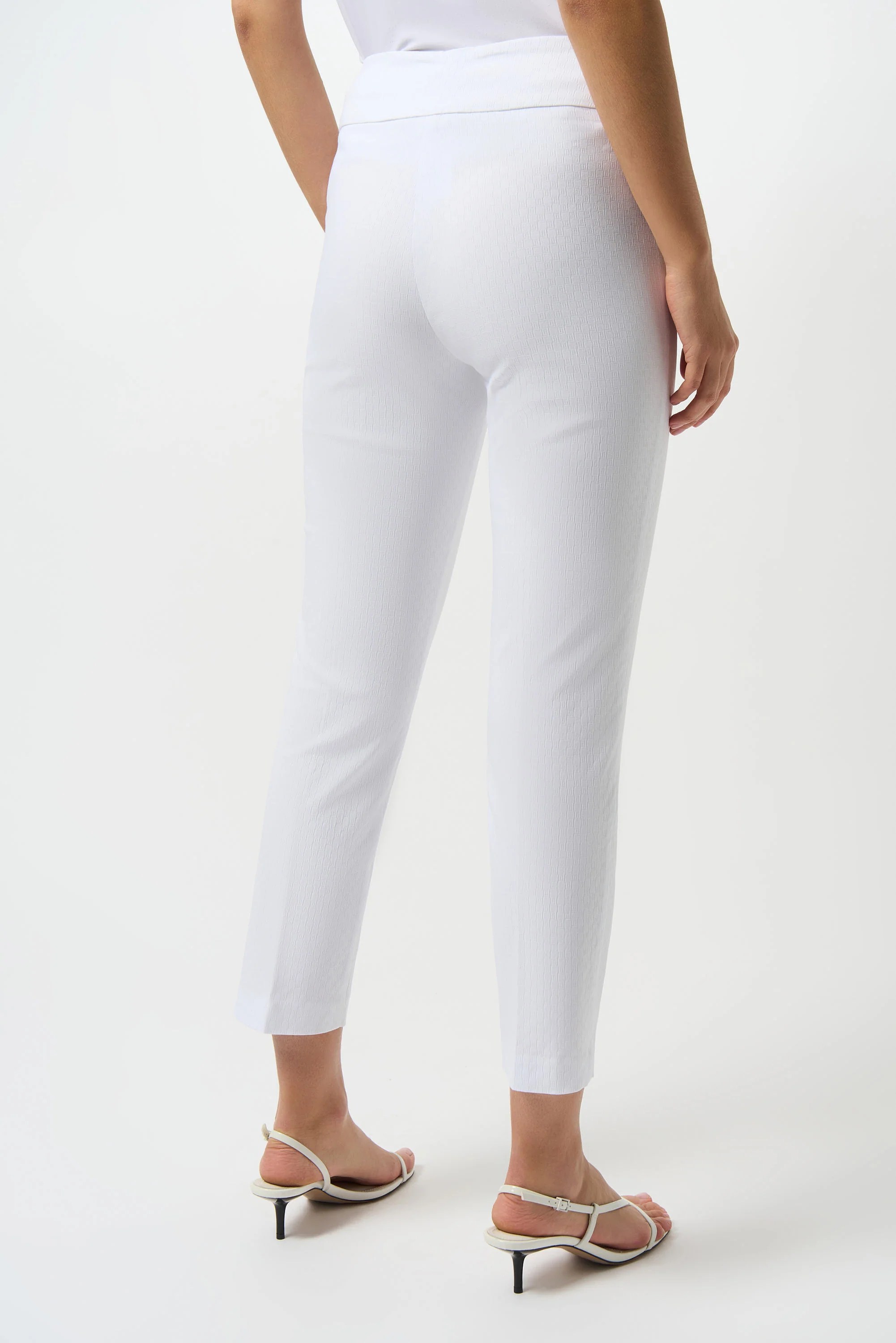 Joseph Ribkoff Textured Crop Pull-On Pants Style 251256 - Image 12