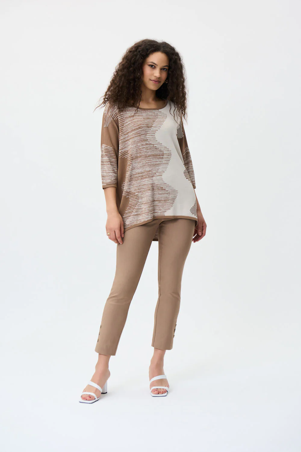 Joseph Ribkoff Tiger's Eye Pants Style 231195 - Image 4