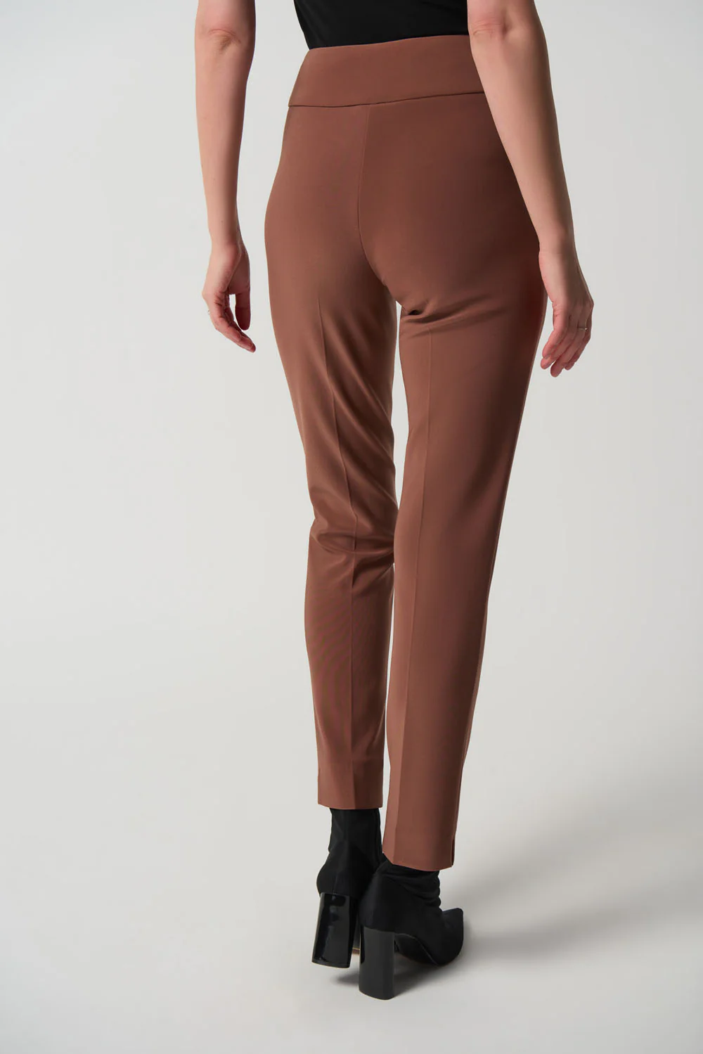 Joseph Ribkoff Toffee Classic Tailored Slim Pant Style 144092TT - Image 2