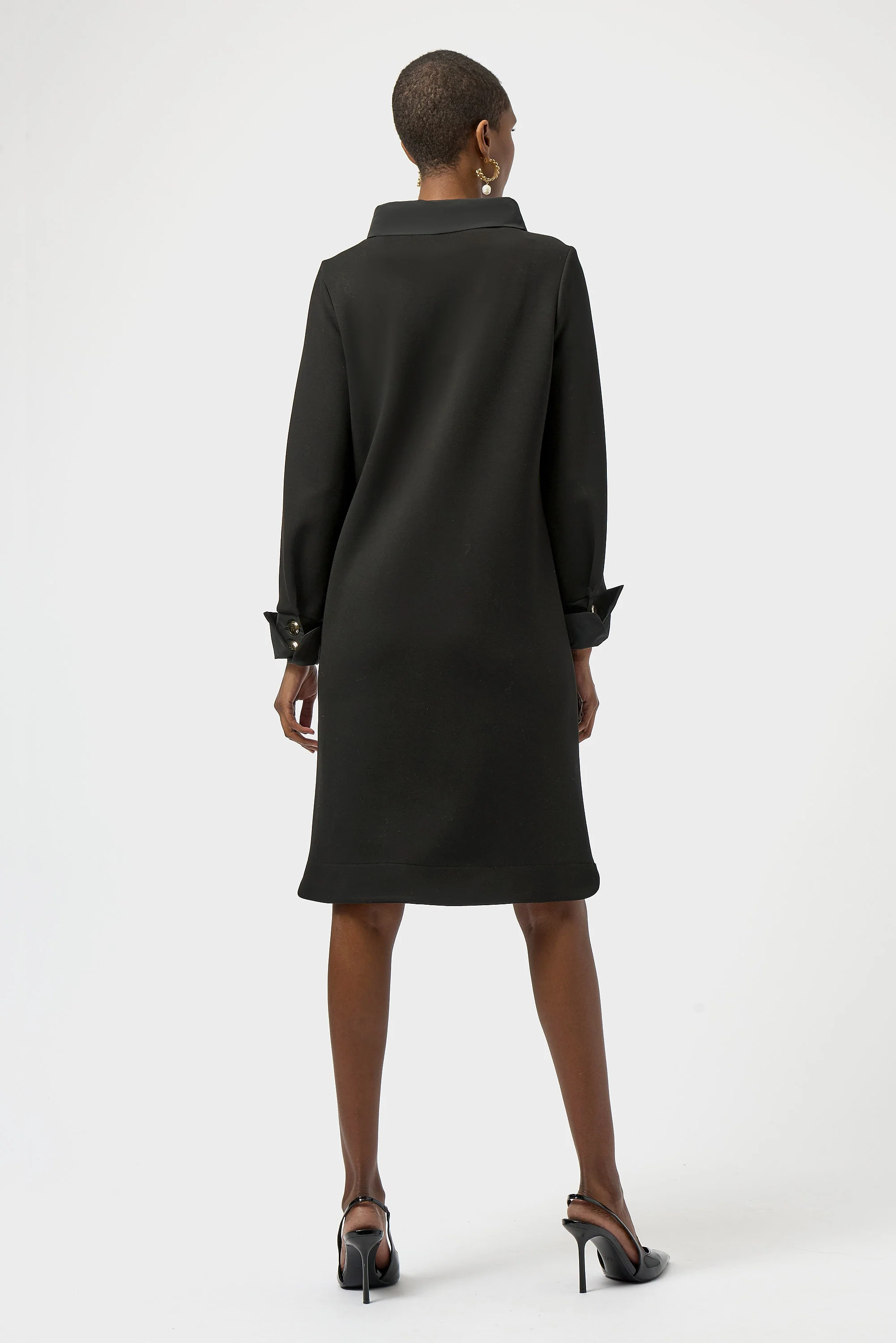 Joseph Ribkoff Trapeze Dress Style 254149 - Image 3
