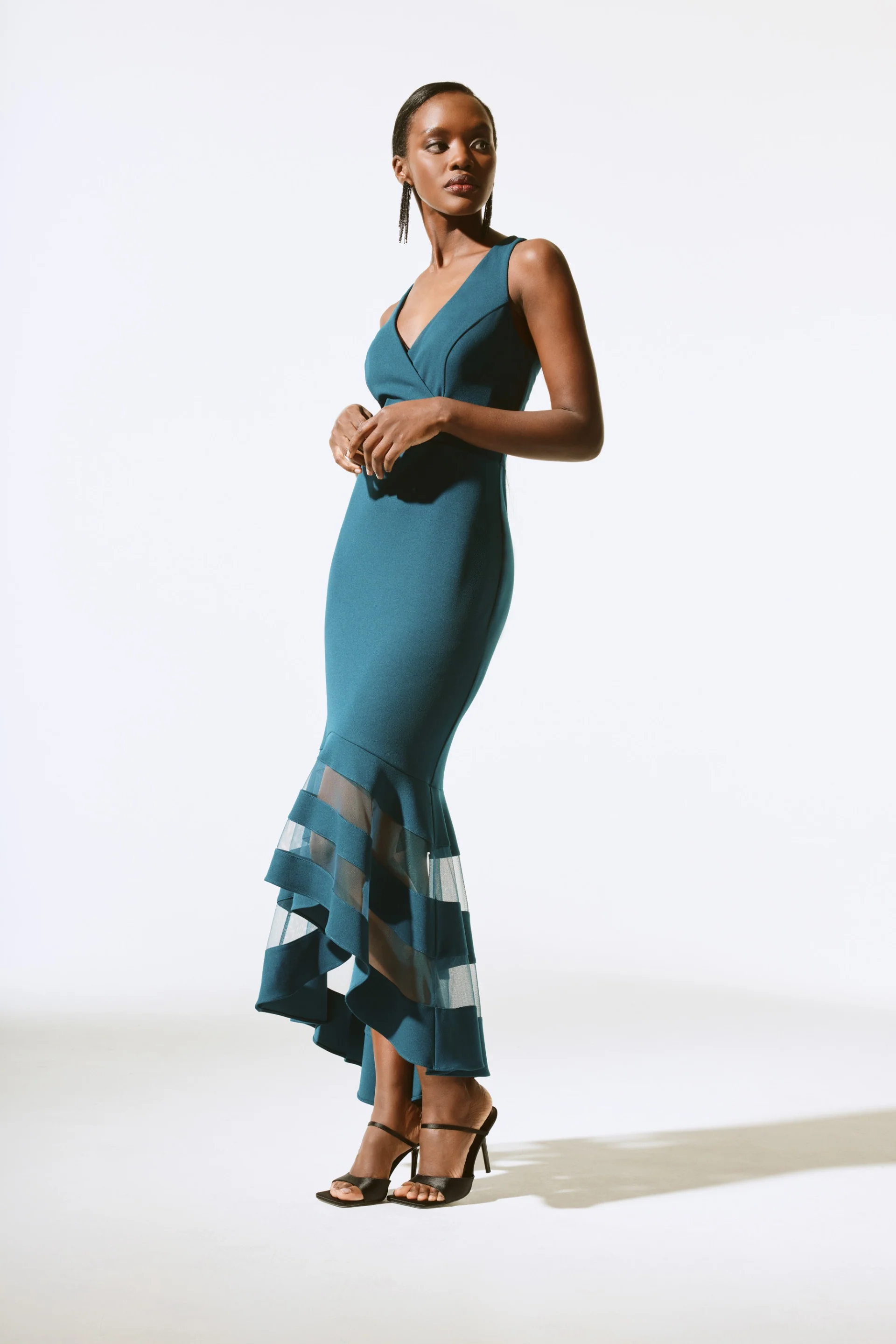Joseph Ribkoff Twilight Trumpet Gown Style 243729 - Image 3