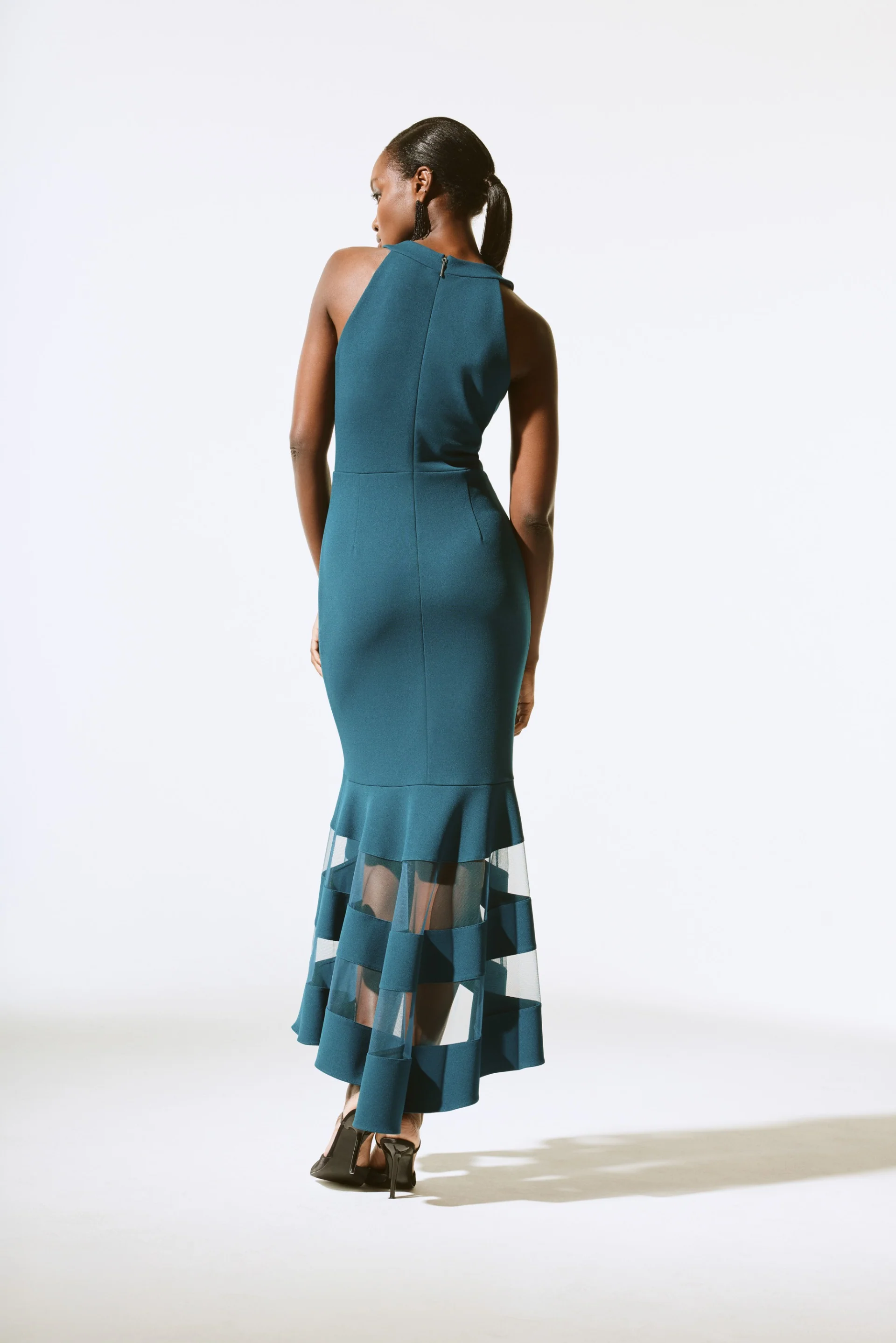 Joseph Ribkoff Twilight Trumpet Gown Style 243729 - Image 5