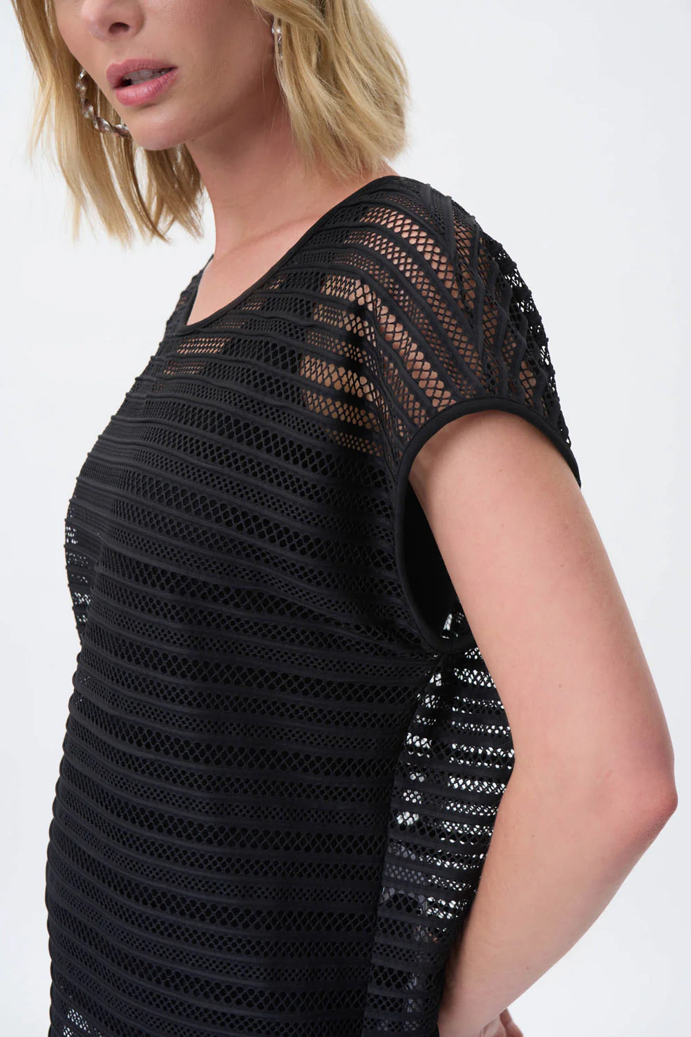 Joseph Ribkoff Two-Piece Black Top Style 231003 - Image 2