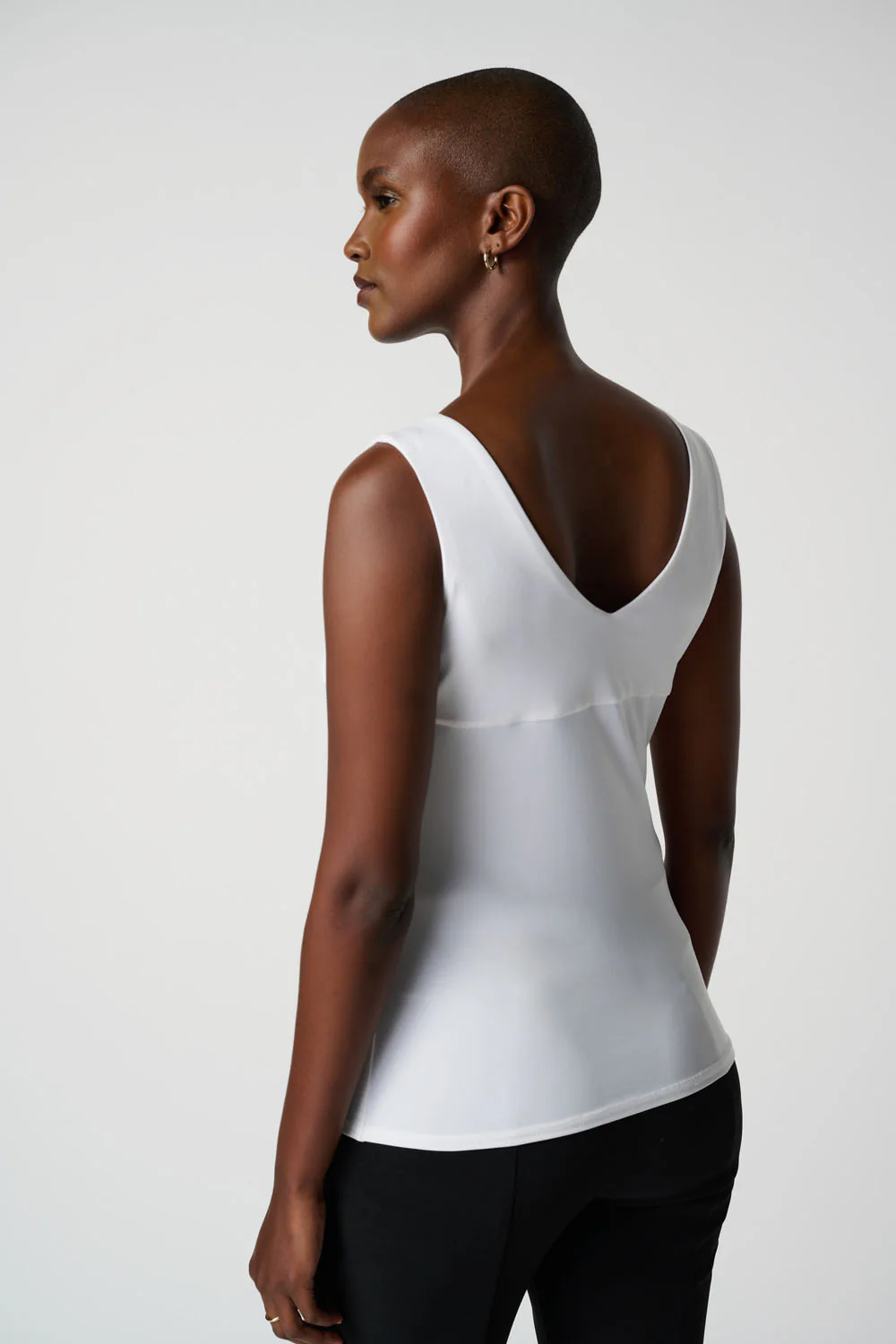 Joseph Ribkoff Vanilla Classic V-Neck Cami Style 201546 - Image 4