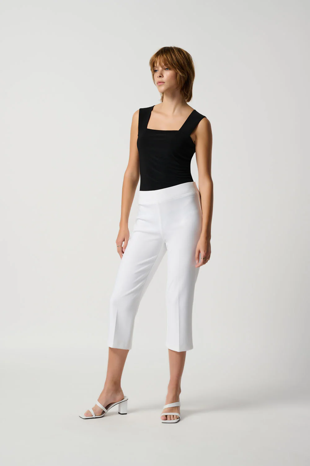 Joseph Ribkoff Vanilla Cropped Pants Style C143105 - Image 4