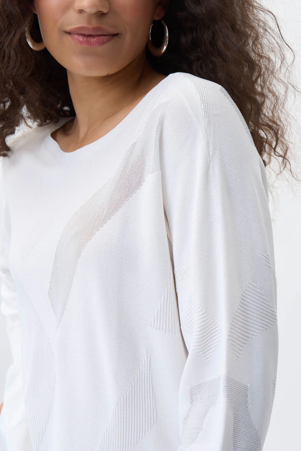 Joseph Ribkoff Vanilla Knit Top Style 231950 - Image 2