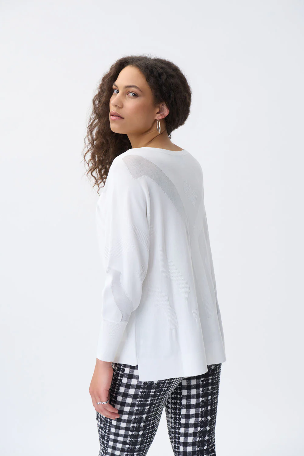 Joseph Ribkoff Vanilla Knit Top Style 231950 - Image 3