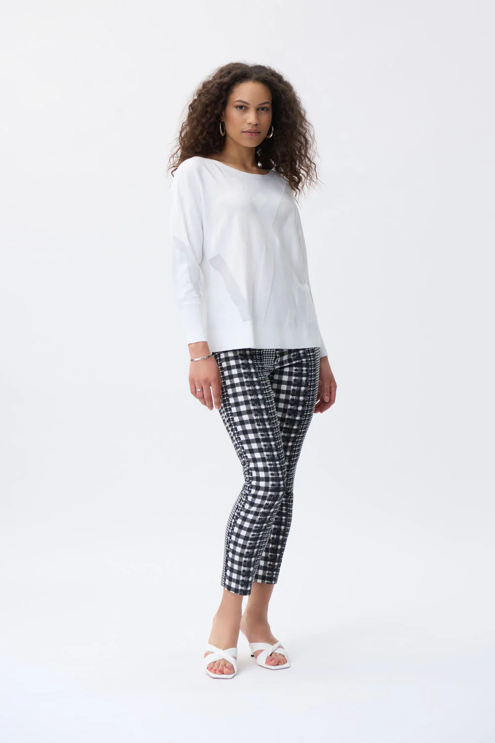 Joseph Ribkoff Vanilla Knit Top Style 231950 - Image 4