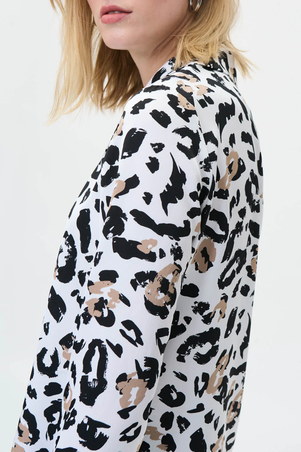 Joseph Ribkoff Vanilla/Multi Blouse Style 231239 - Image 2