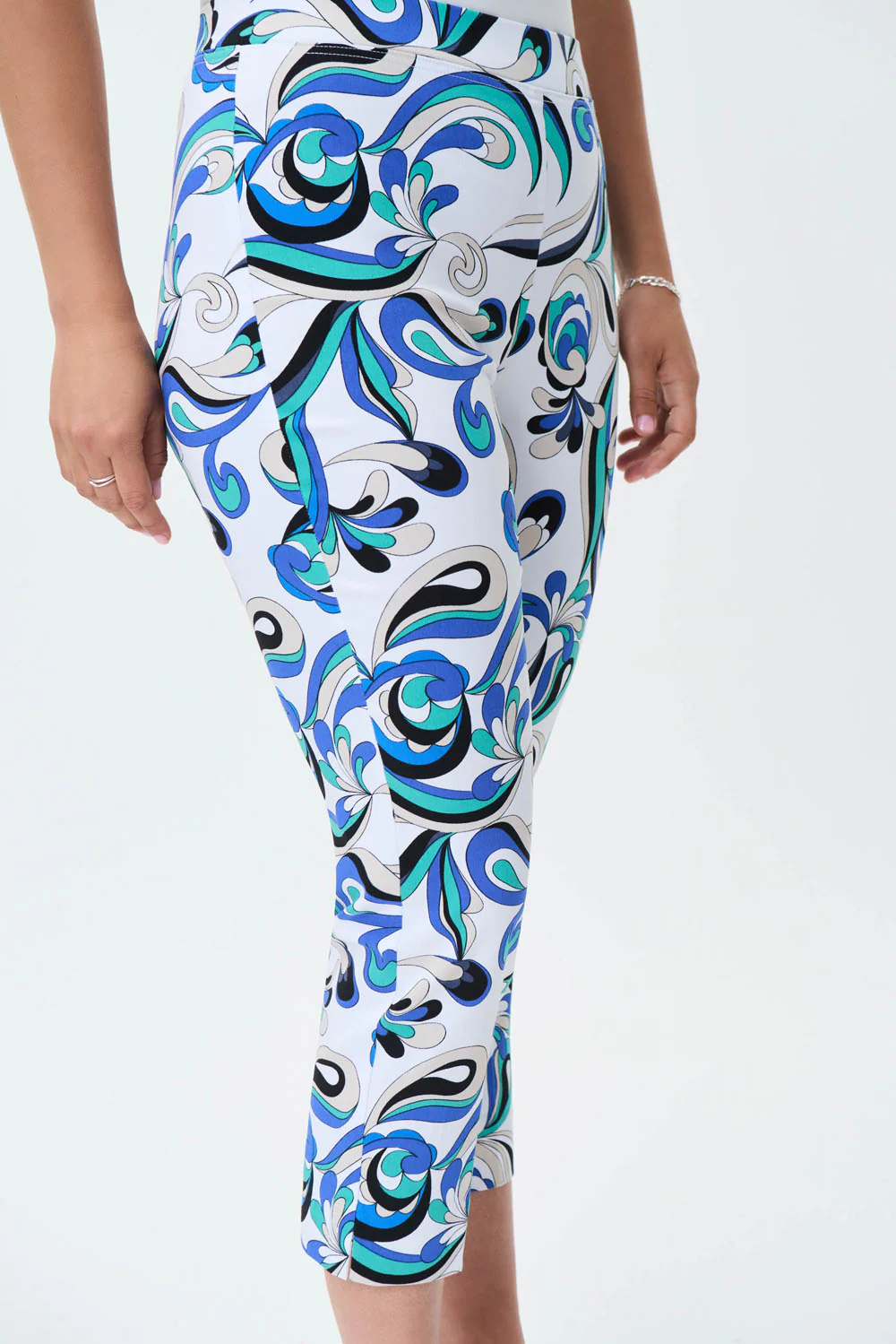 Joseph Ribkoff Vanilla/Multi Pants Style 231272 - Image 2