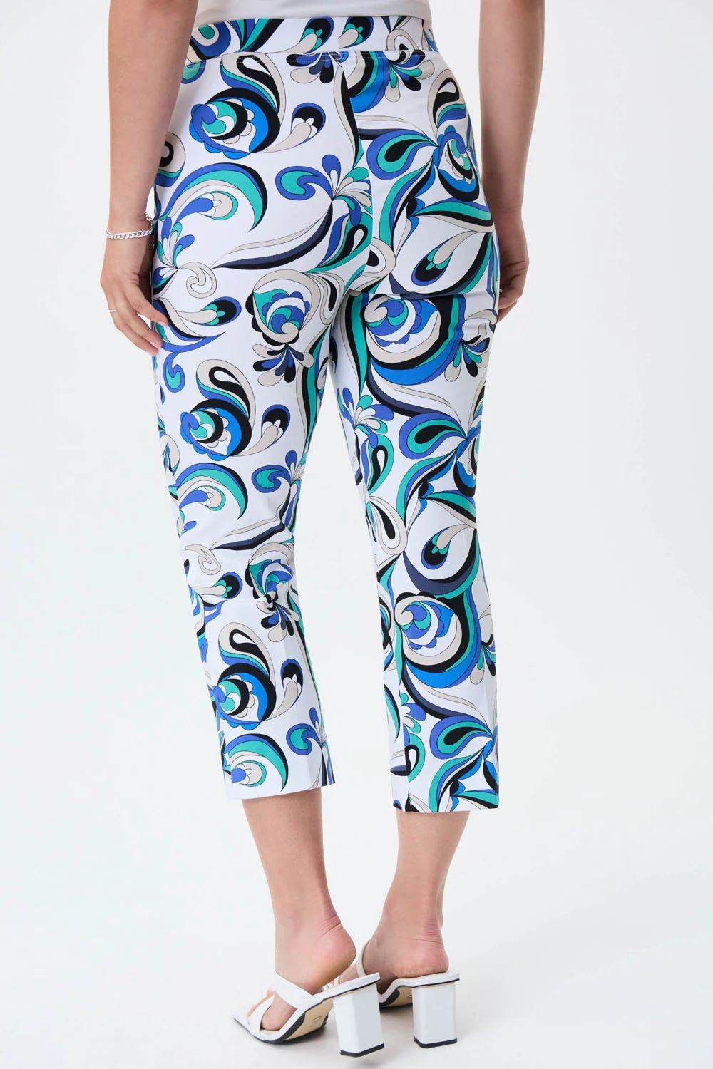 Joseph Ribkoff Vanilla/Multi Pants Style 231272 - Image 3