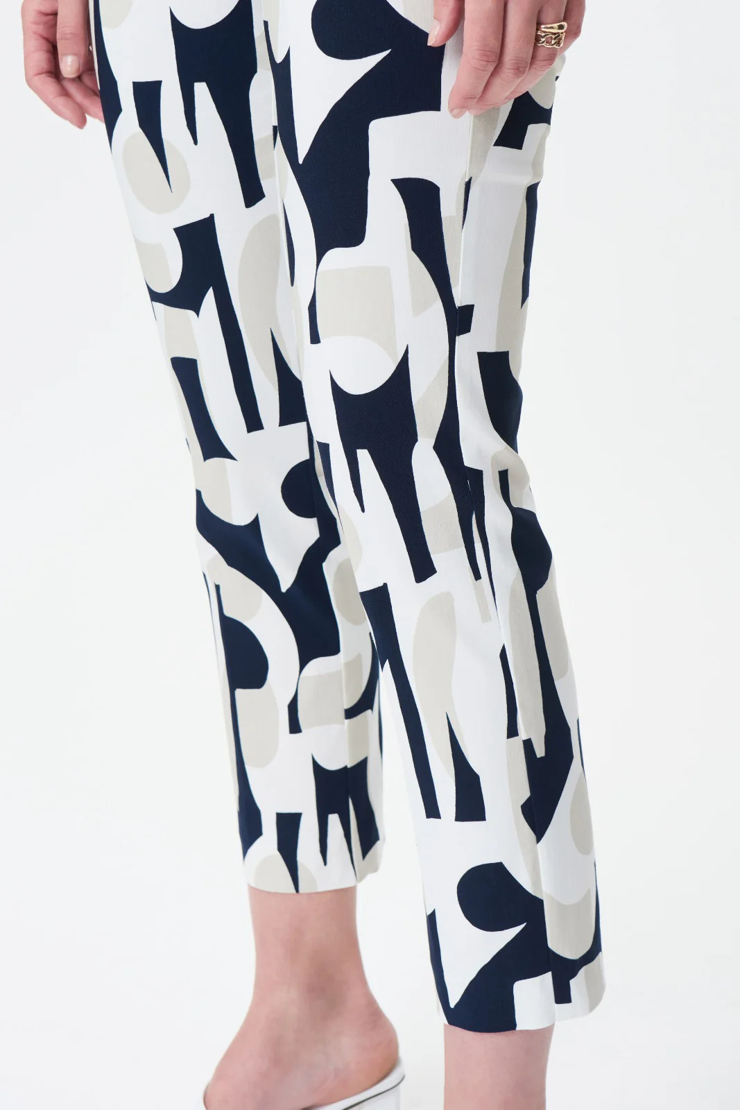 Joseph Ribkoff Vanilla/Multi Pants Style 232056 - Image 3