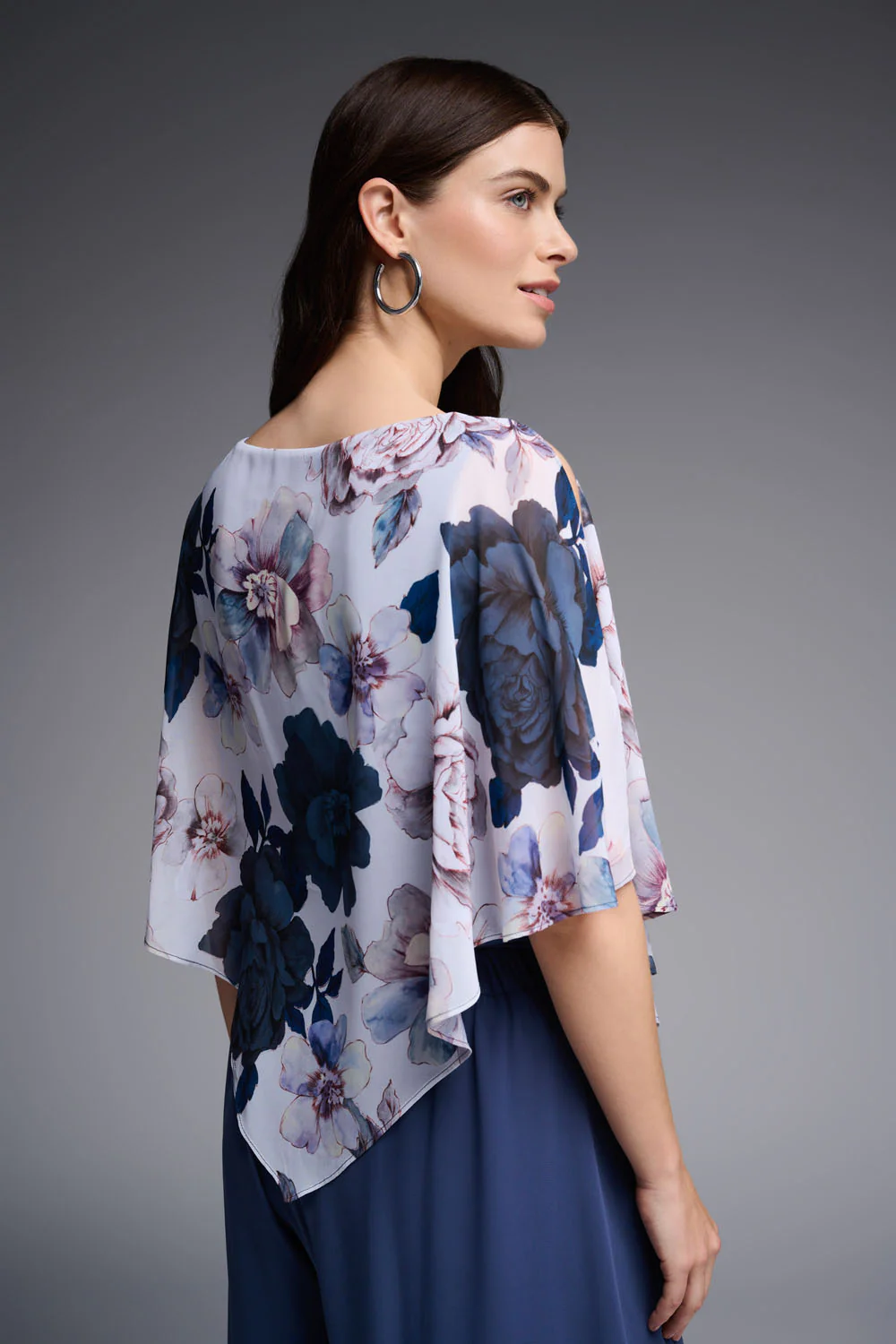 Joseph Ribkoff Vanilla/Multi Top Style 231759 - Image 3