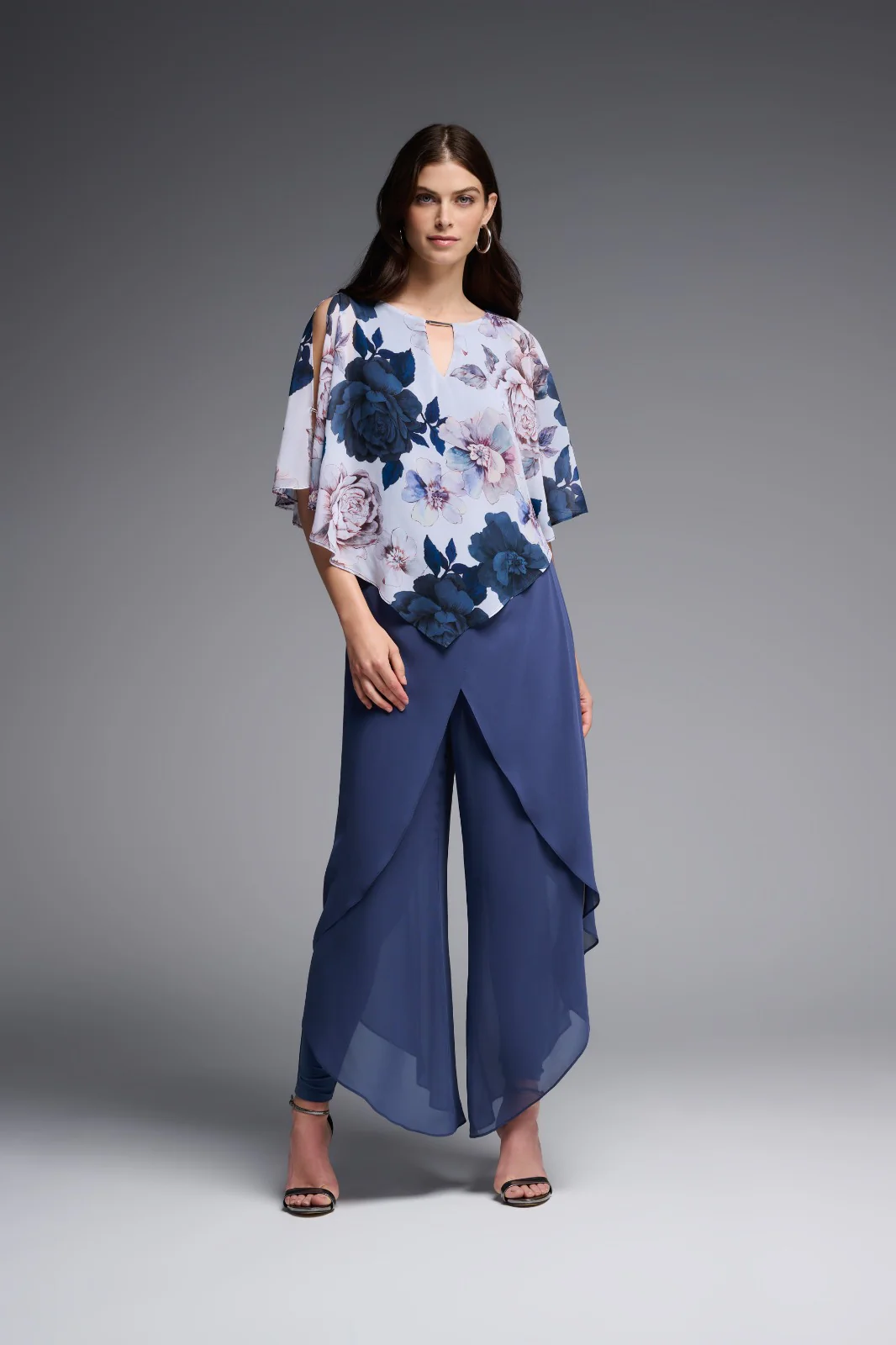Joseph Ribkoff Vanilla/Multi Top Style 231759 - Image 4