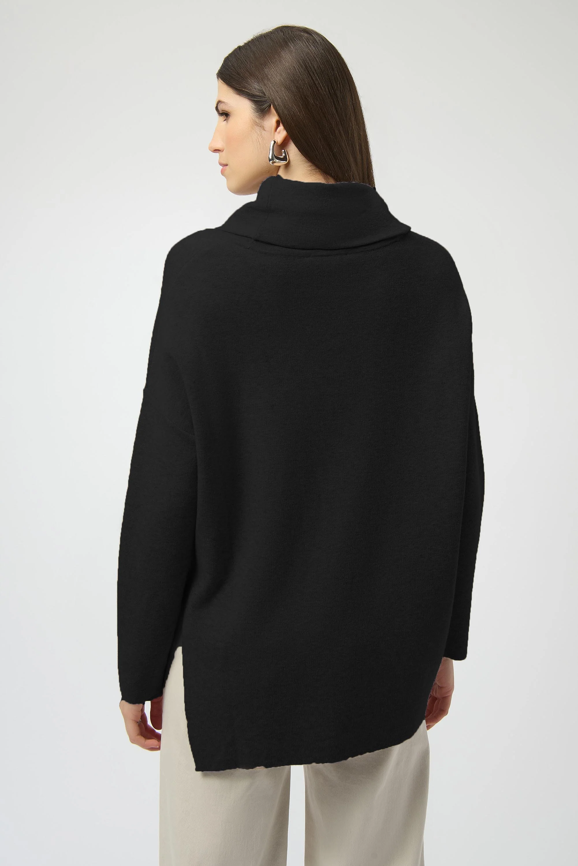 Joseph Ribkoff Cowl Neck Asymmetrical Pullover Style 253913 - Image 9