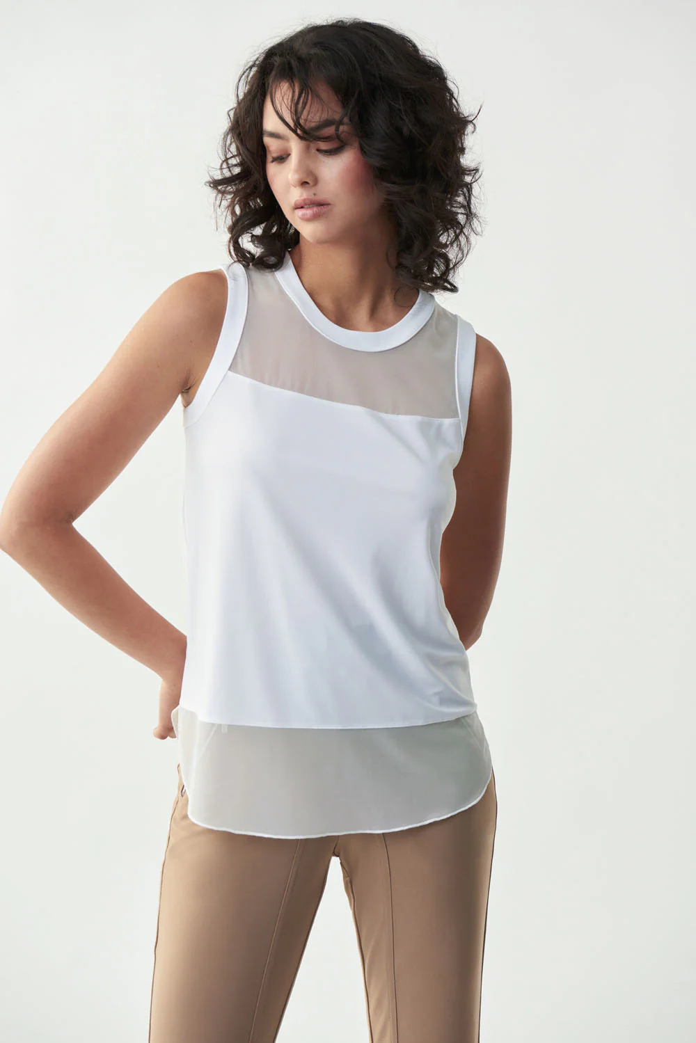 Joseph Ribkoff Vanilla Tank Top Style 221219 - Image 3