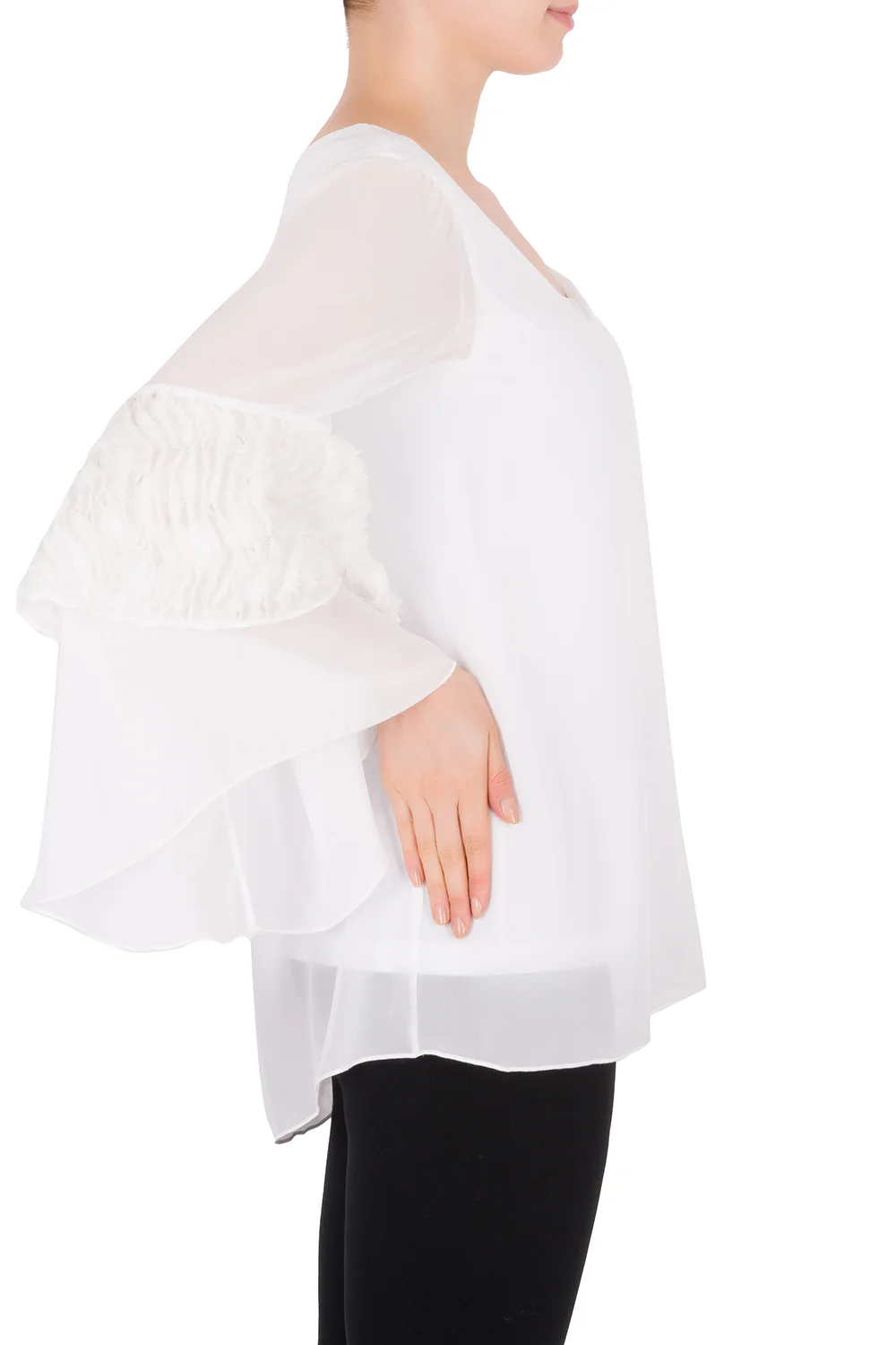 Joseph Ribkoff Vanilla Top Style 191216 - Image 3