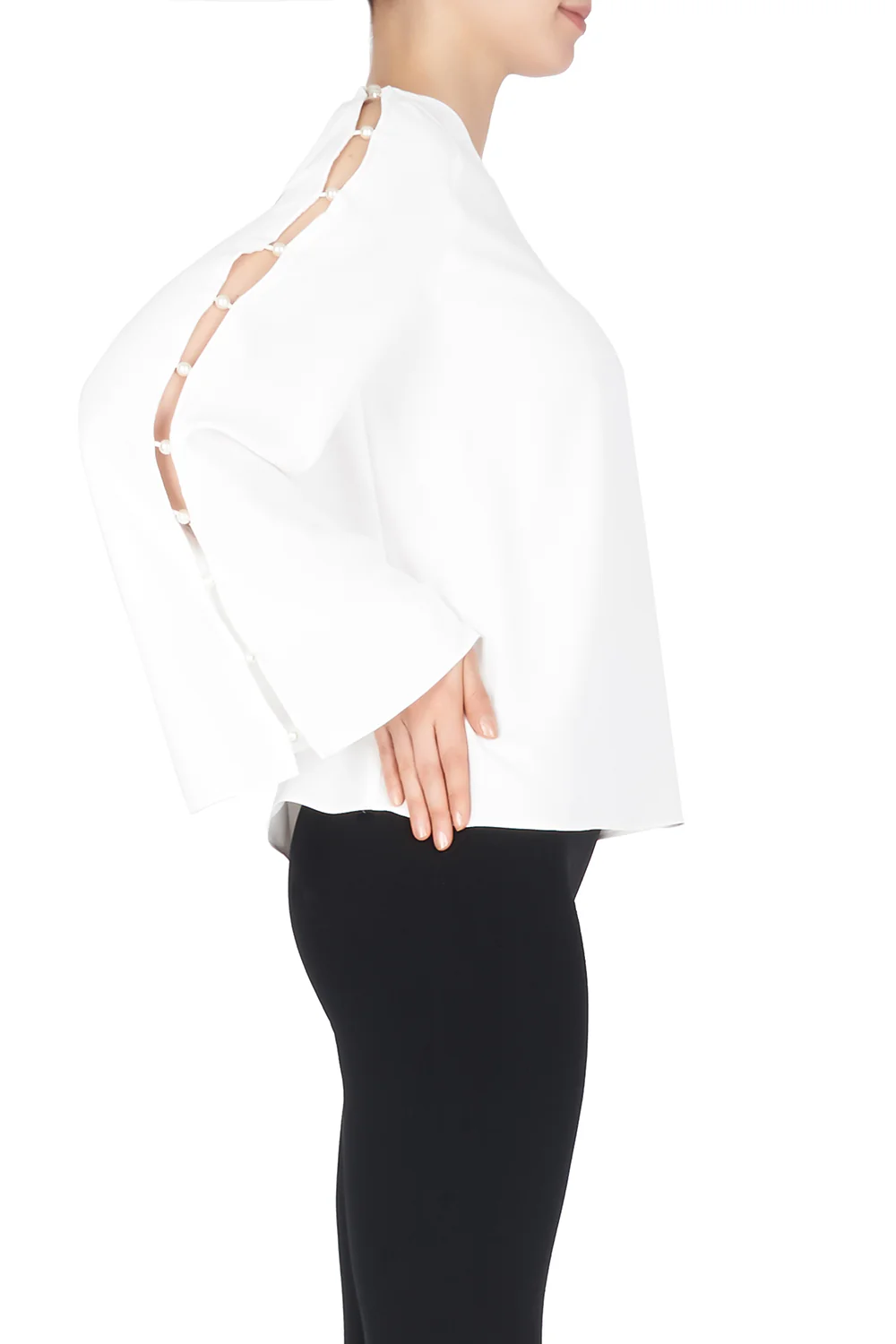 Joseph Ribkoff Vanilla Top Style 191271 - Image 3