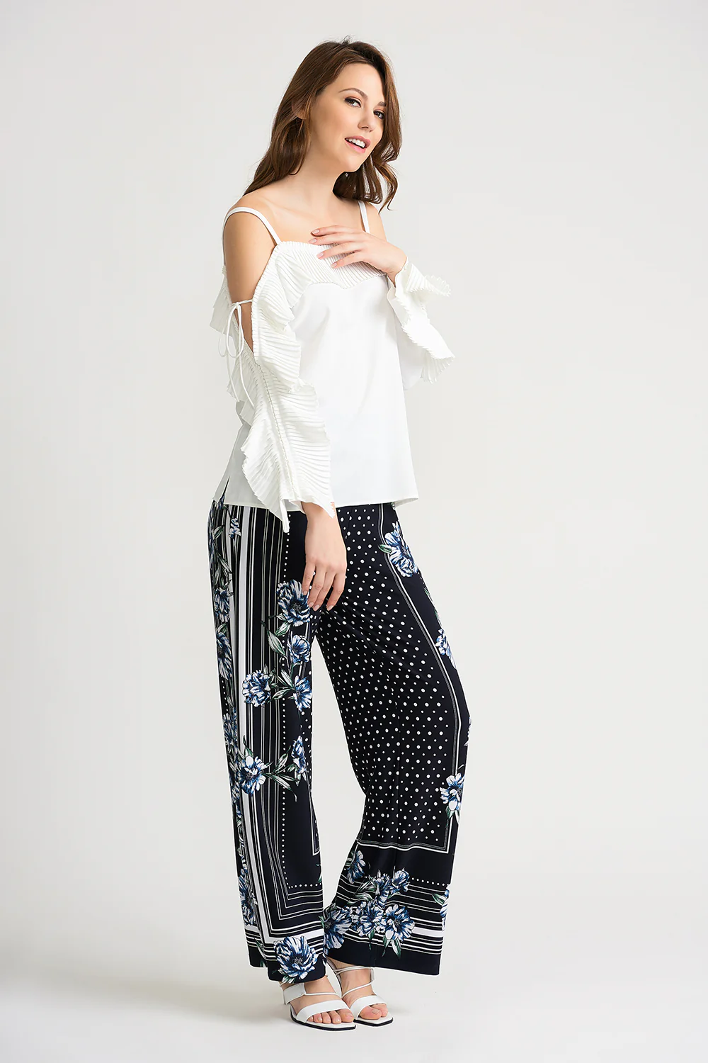 Joseph Ribkoff Vanilla Top Style 202068 - Image 2