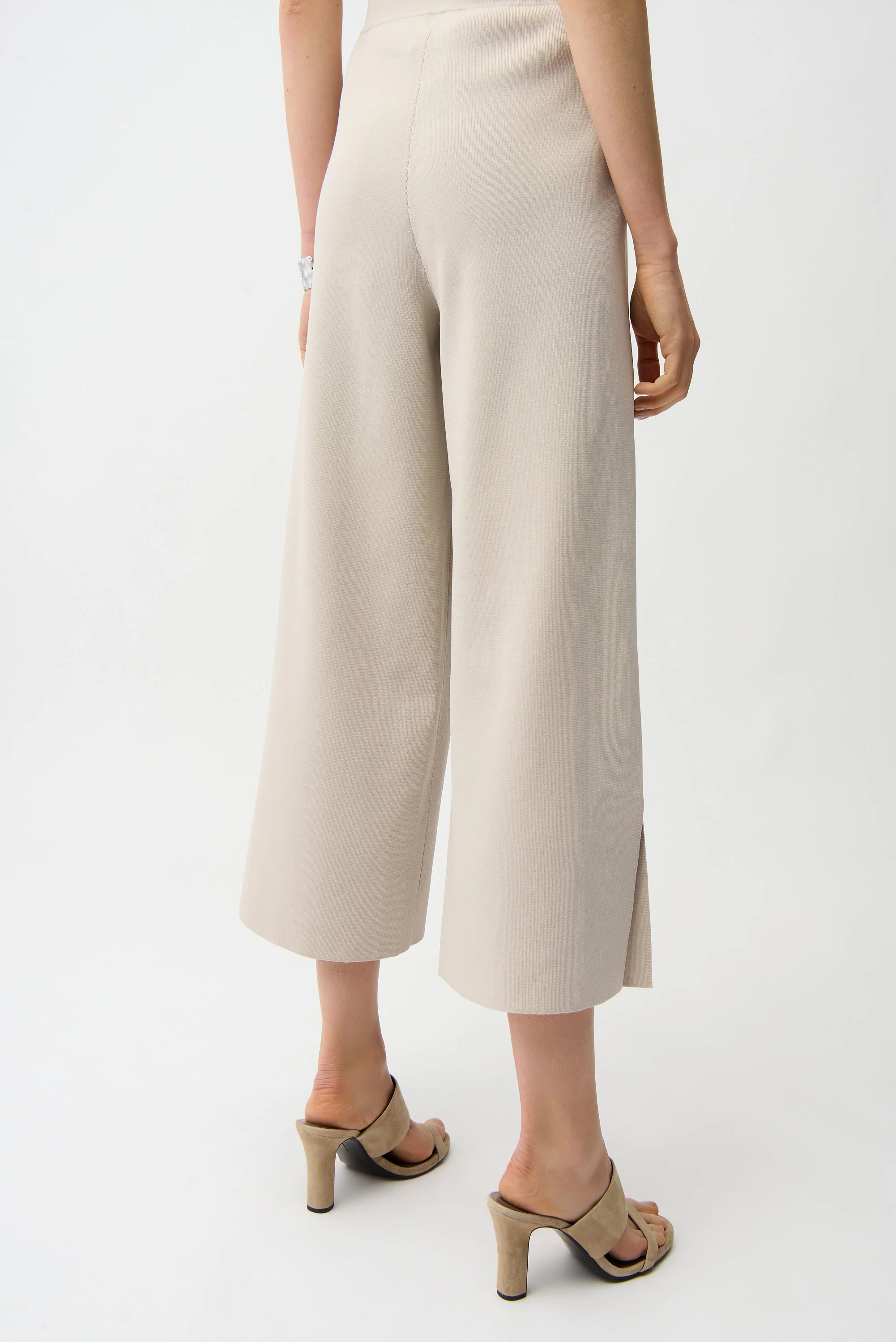 Joseph Ribkoff Viscose Blend Culotte Pants Style 261943 - Image 4
