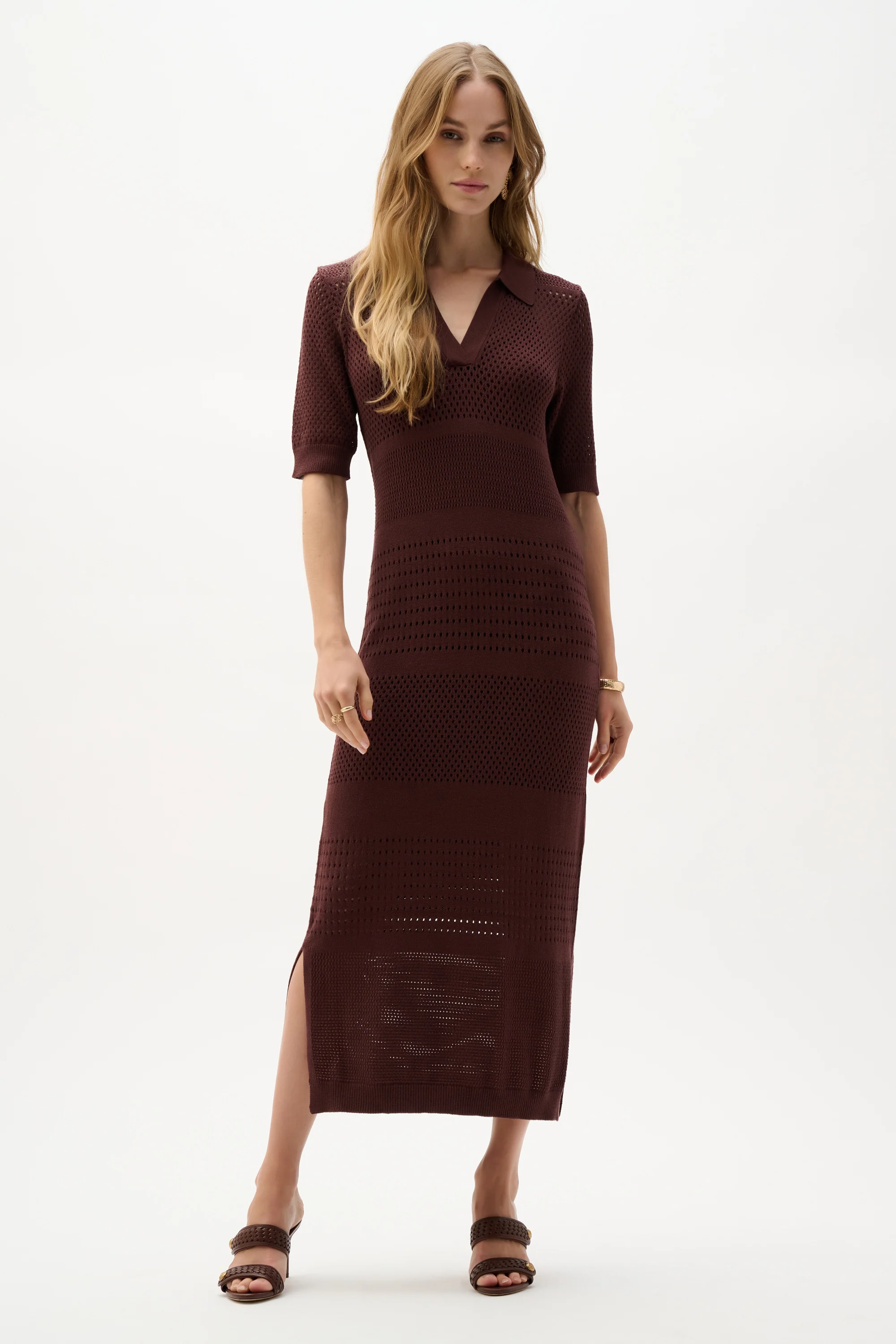 Joseph Ribkoff Viscose Sweater Knit Straight Dress Style 262931
