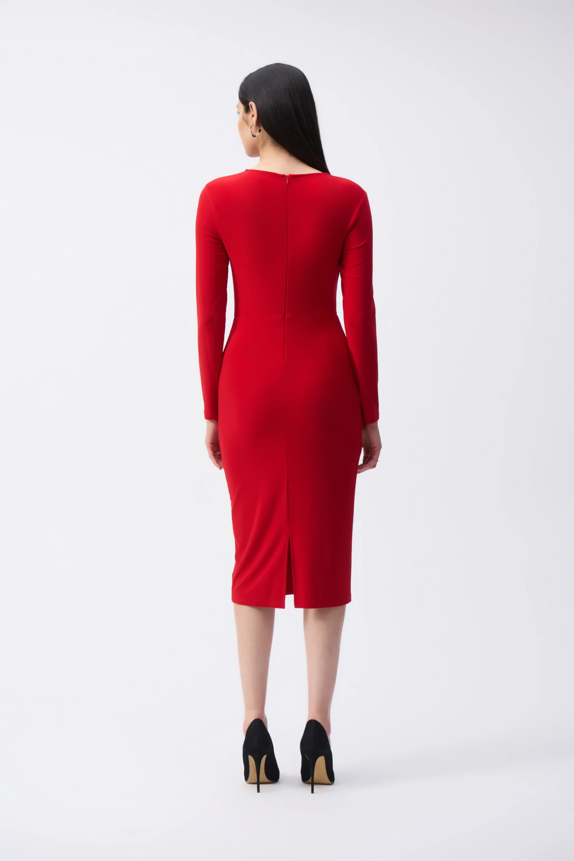 Joseph Ribkoff Waist Tie Sheath Dress Style 243032 - Image 7