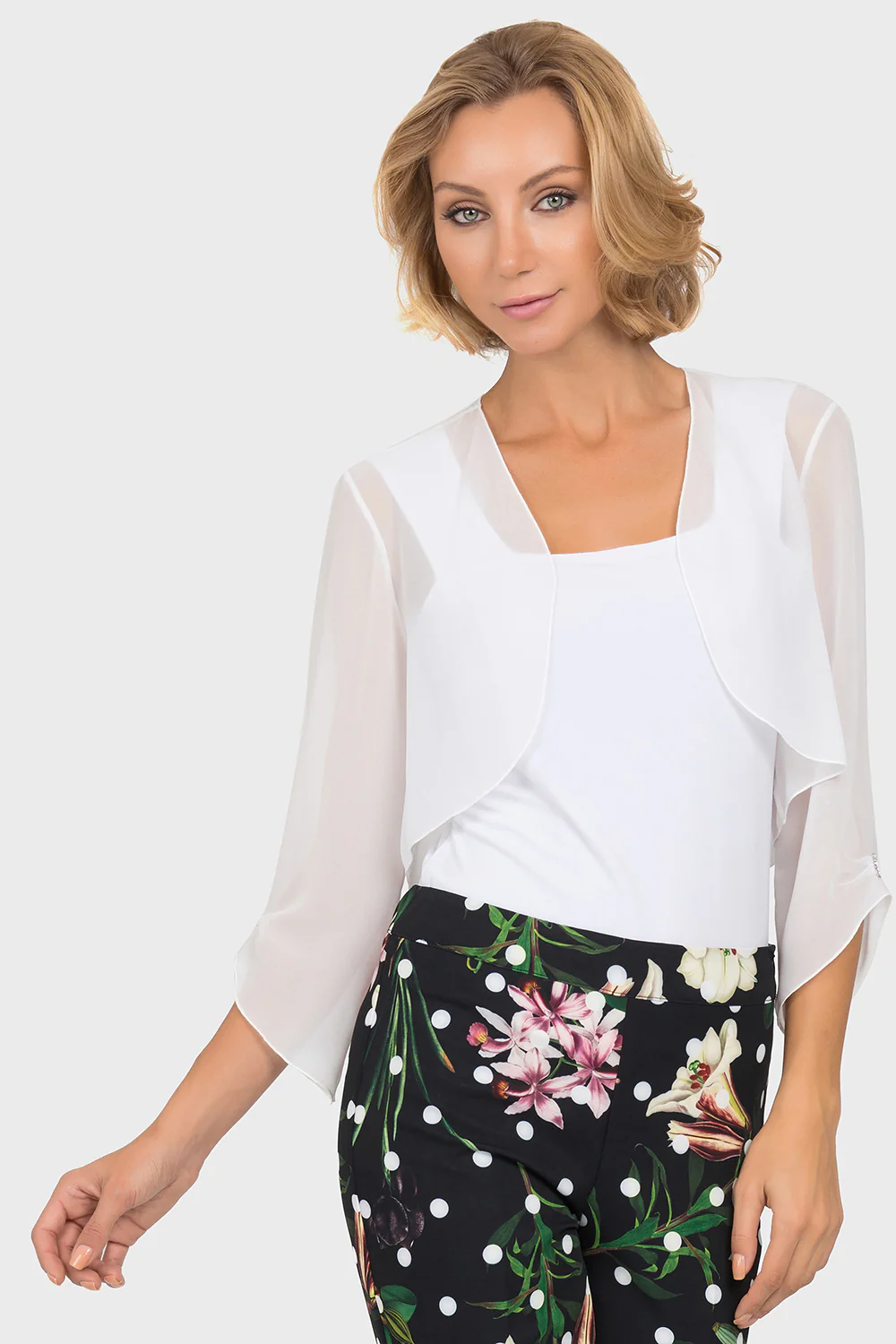 Joseph Ribkoff Vanilla Cover Up Style 191229 - Image 3