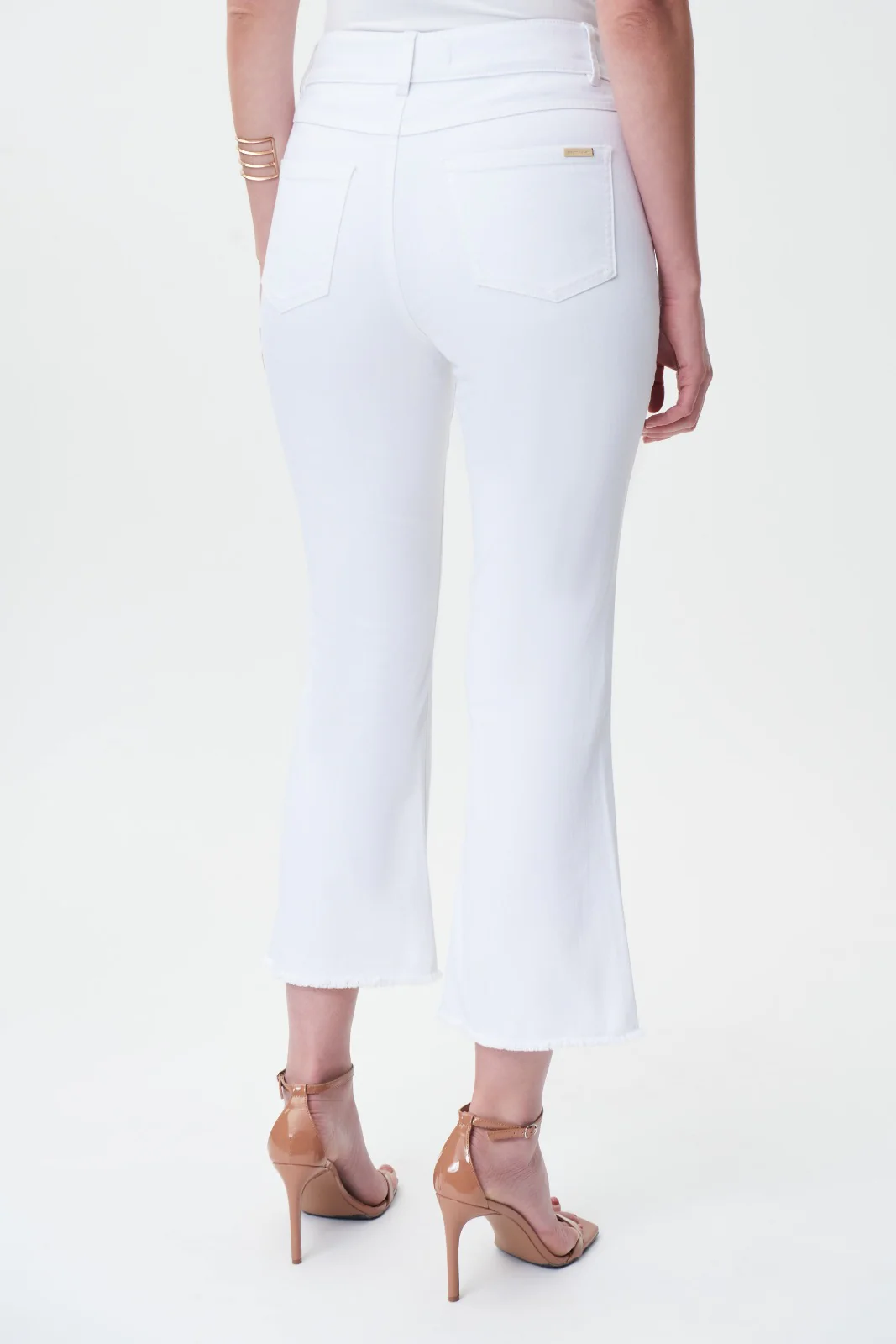 Joseph Ribkoff White Denim Pants Style 232936 - Image 2
