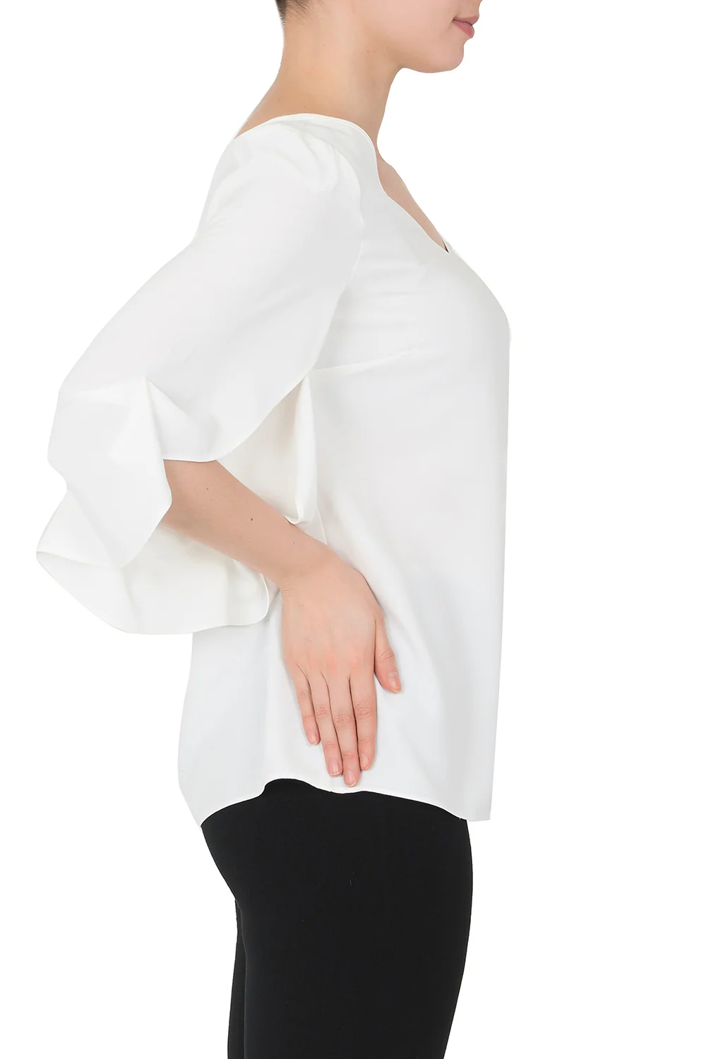 Joseph Ribkoff White Top Style 191272 - Image 2