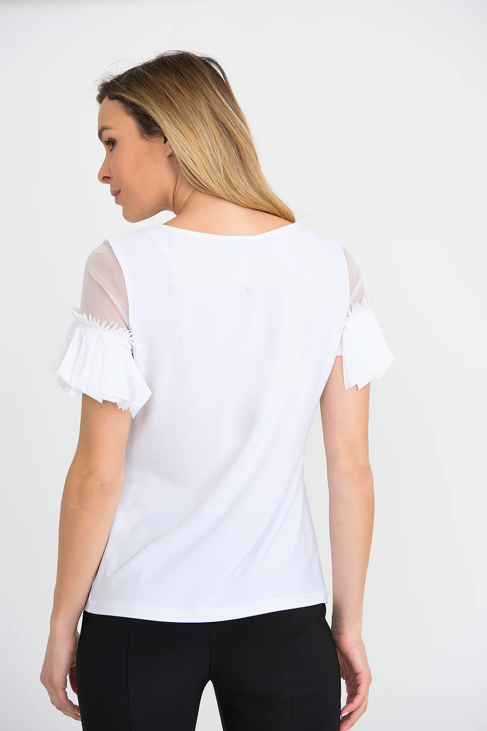 Joseph Ribkoff White Top Style 201174 - Image 2