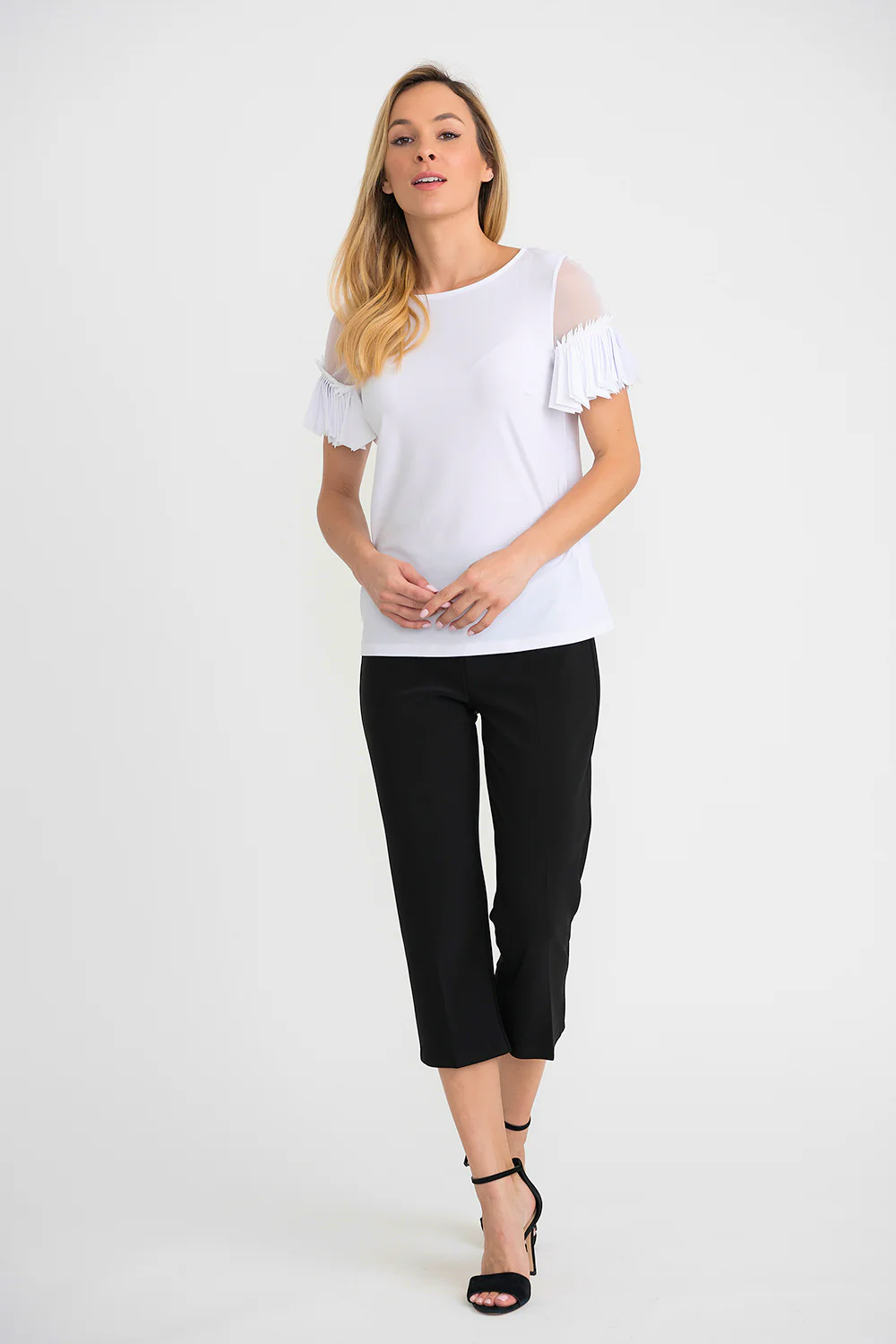 Joseph Ribkoff White Top Style 201174 - Image 3