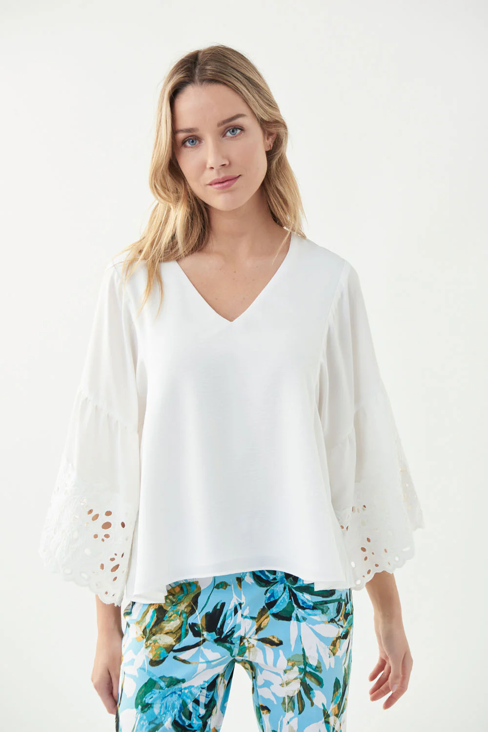 Joseph Ribkoff White Top Style 221297