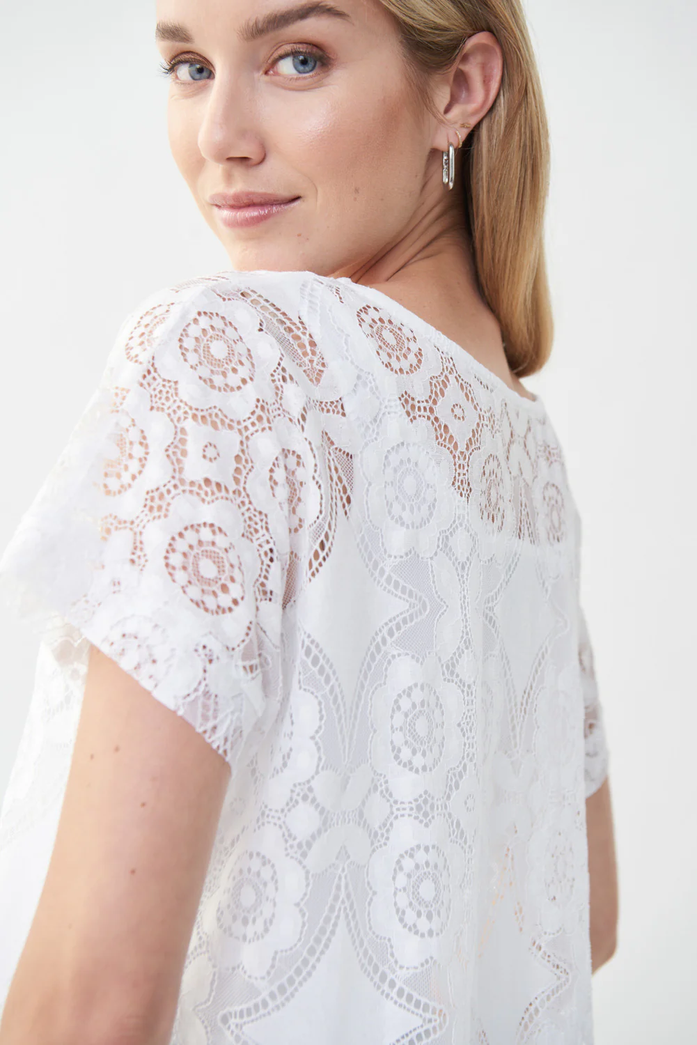 Joseph Ribkoff White Top Style 222084 - Image 4