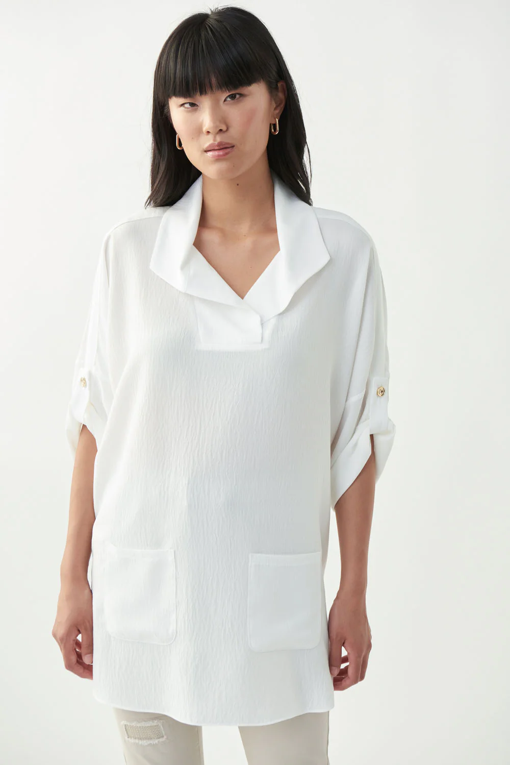 Joseph Ribkoff White Tunic Style 221212